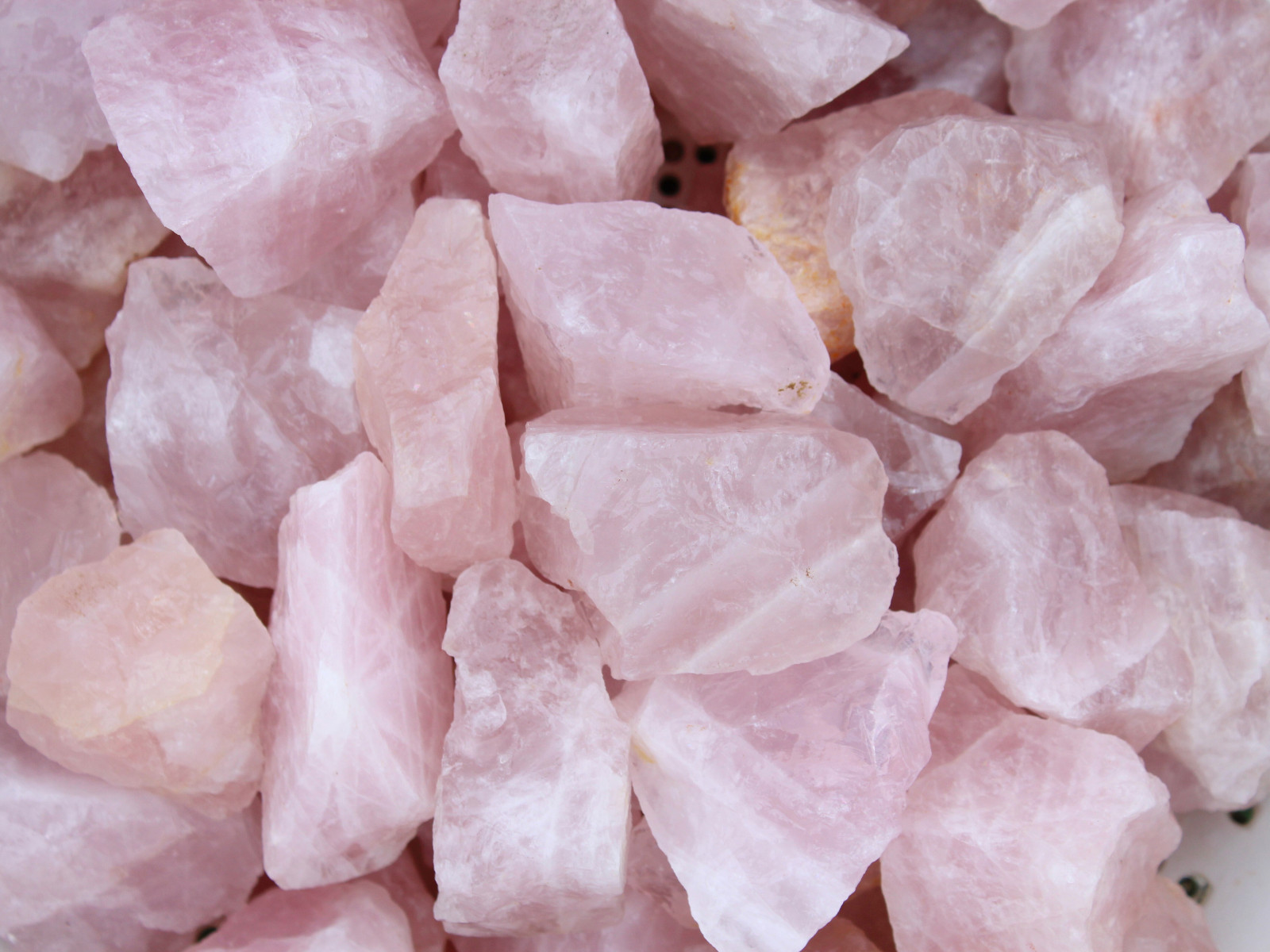 Rose Quartz – 2″ – 3″ Large Rough Rocks for Tumbling – Bulk Wholesale 1LB option