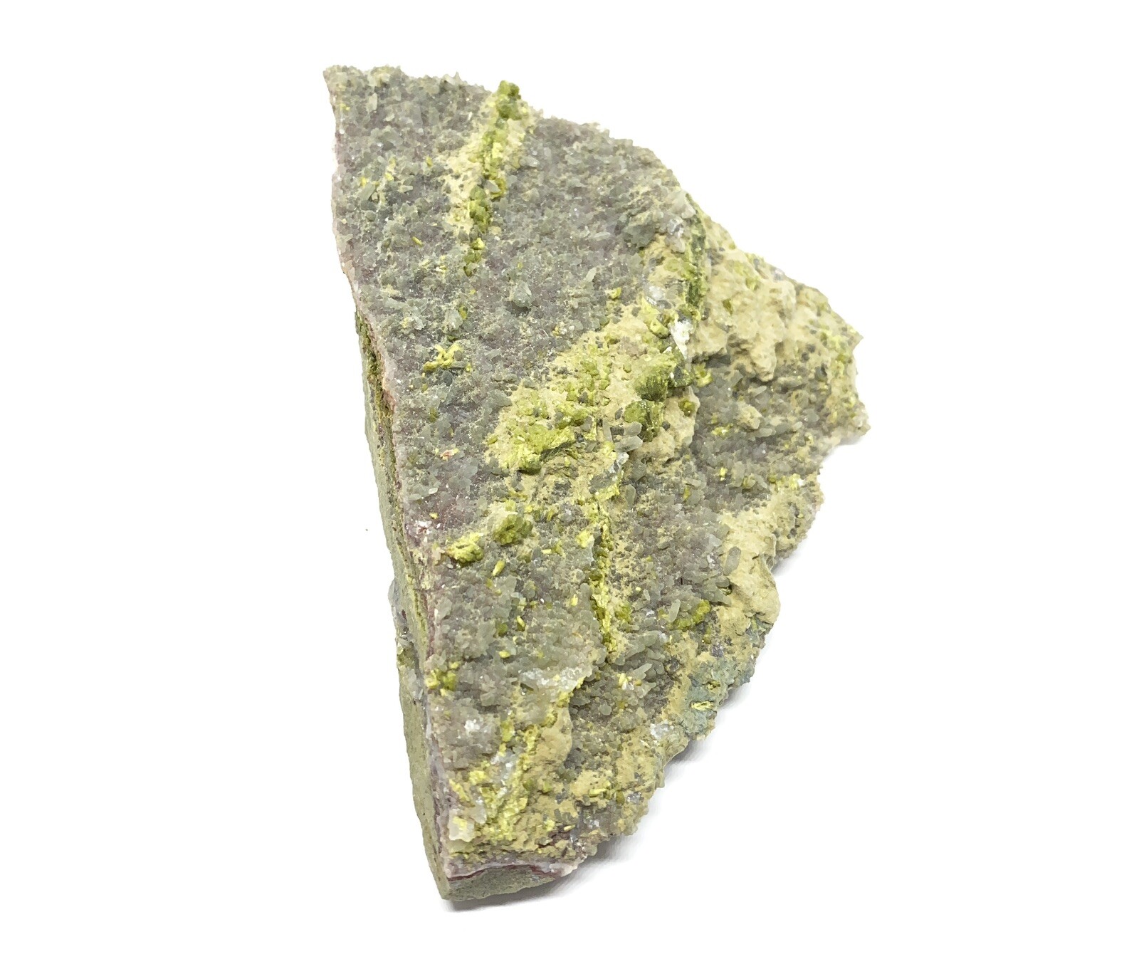 Epidote & Calcite Crystal Mineral From Morocco 1lb 4 1/2in