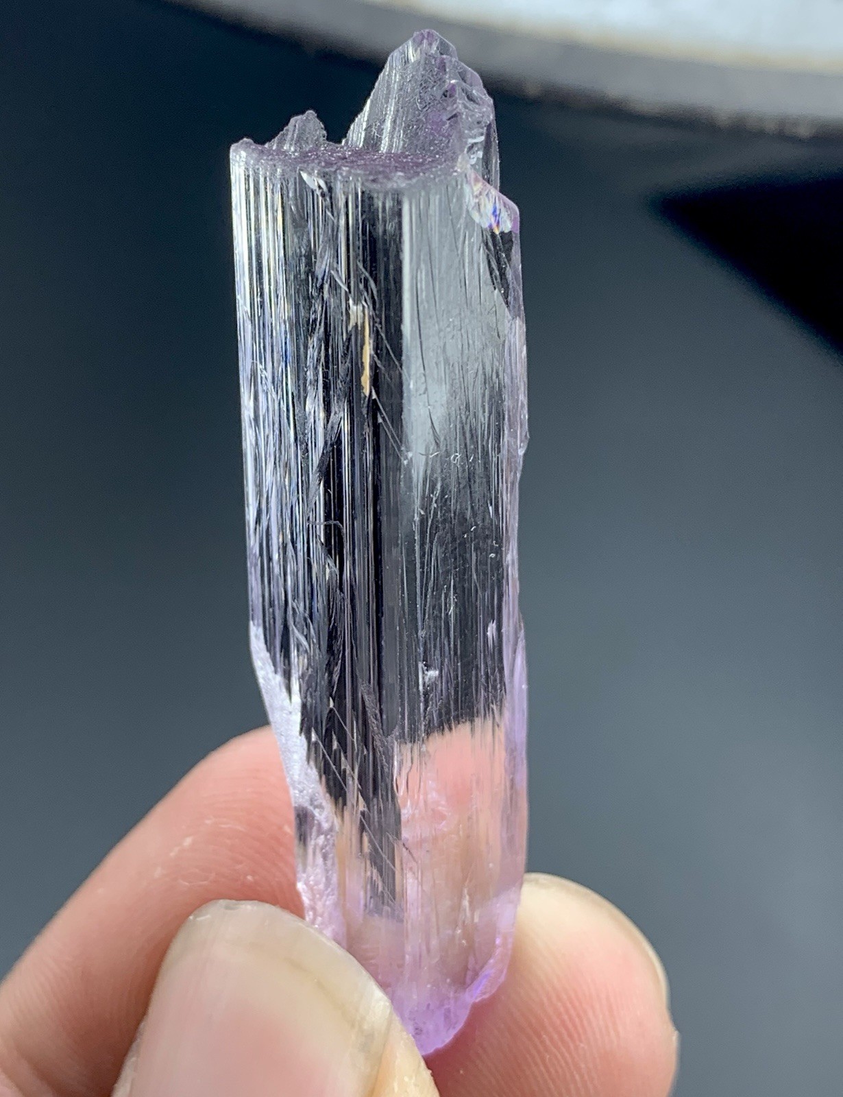 60 Cts Top Quality Kunzite Crystal From Afghanistan 50x10x12 mm