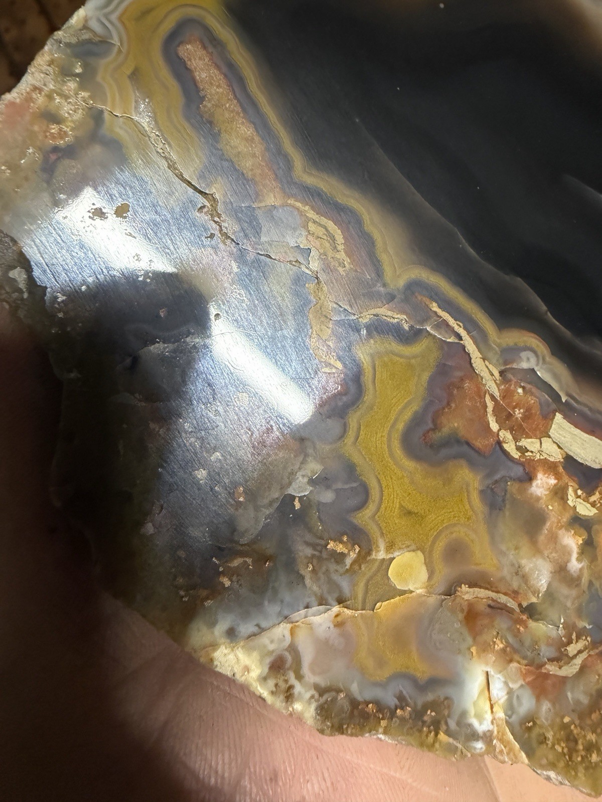 XL 2+ Pounds Kentucky Agate | Great Old Stock Piece I Recently Polished