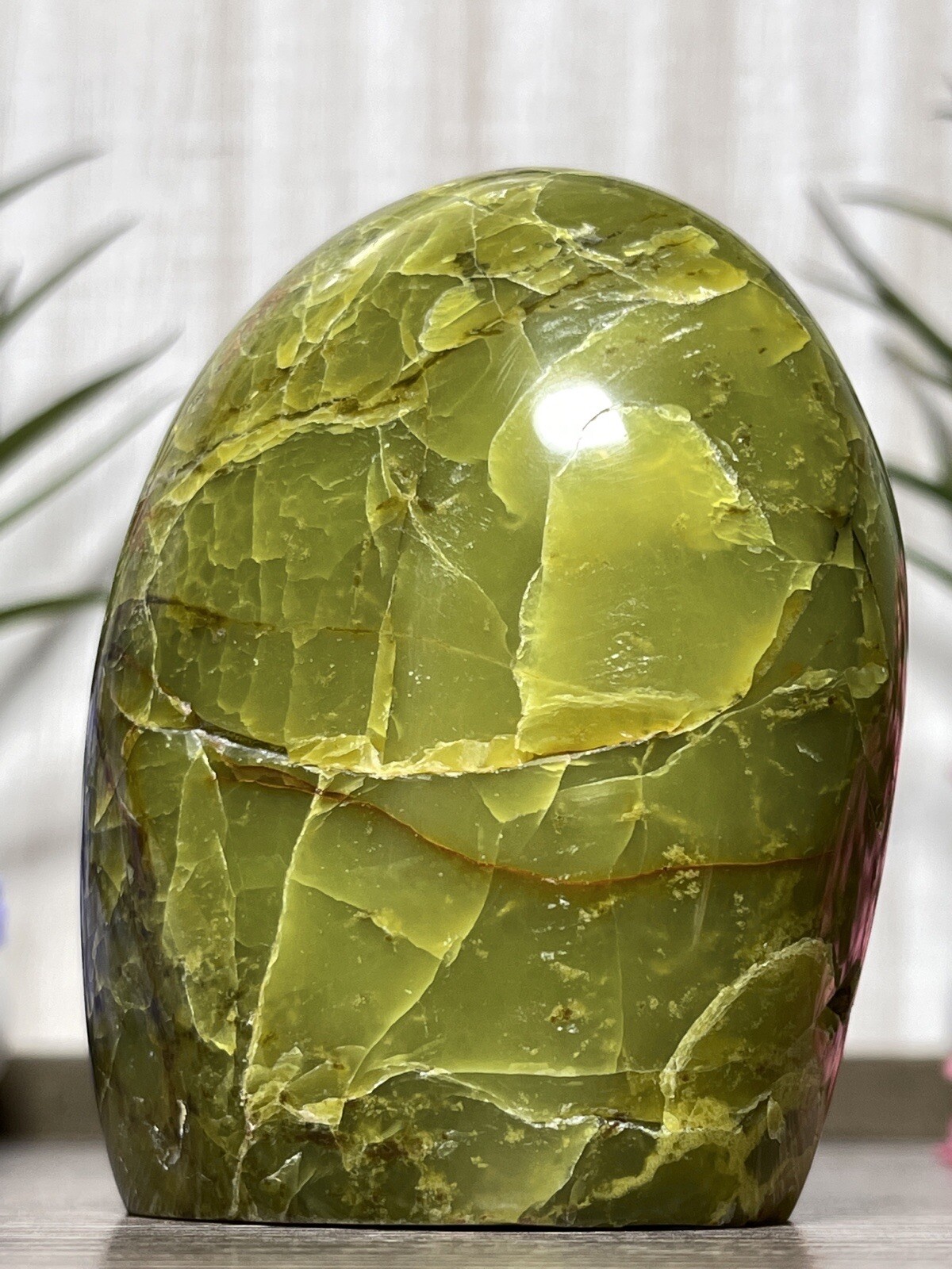 GREEN OPAL FREEFORM – Mineral Chakra Reiki Crystal Witch Energy Meditation Tower