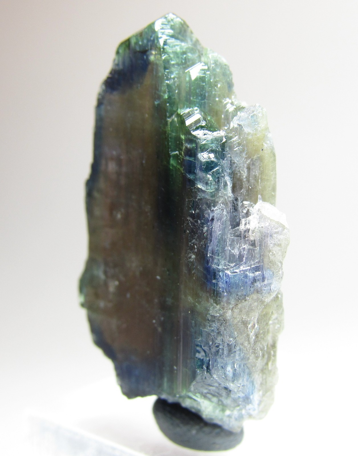 PHENOMENAL ULTRA RARE GREEN UNHEATED GEM TANZANITE CRYSTAL!!! TANZANIA