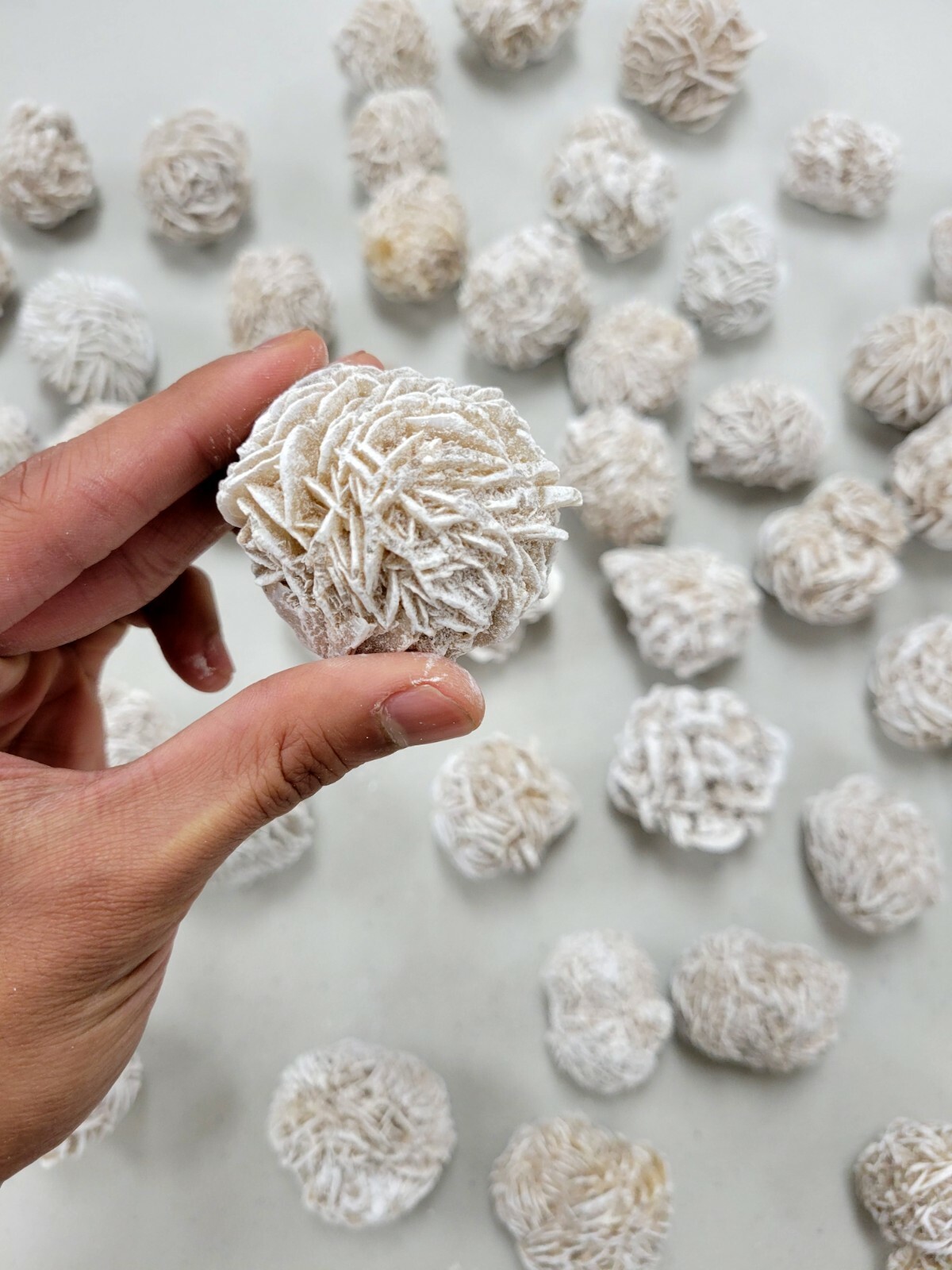 Large Desert Rose Crystal Specimens Raw Selenite Gypsum Sand Rose Cluster