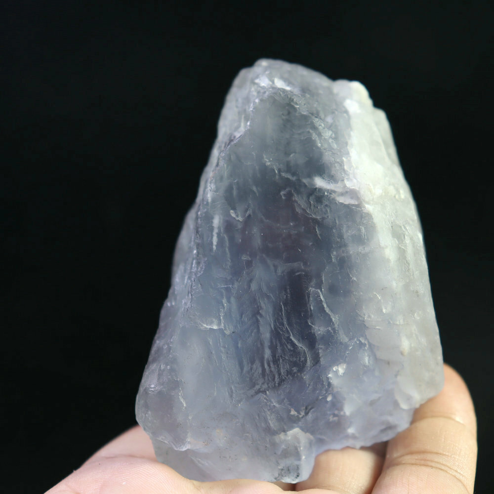 341g Natural Not Polished Original Purple Fluorite Crystal Mineral Specimen