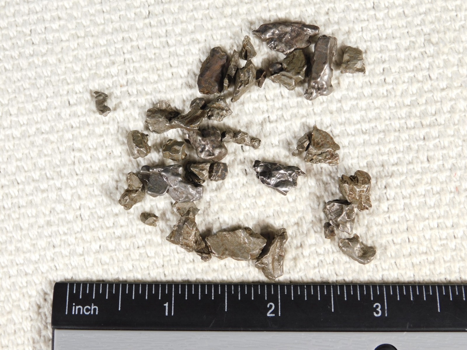 Big Lot of Little Campo Del Cielo METEORITES 100% Authentic Argentina 23.4gr