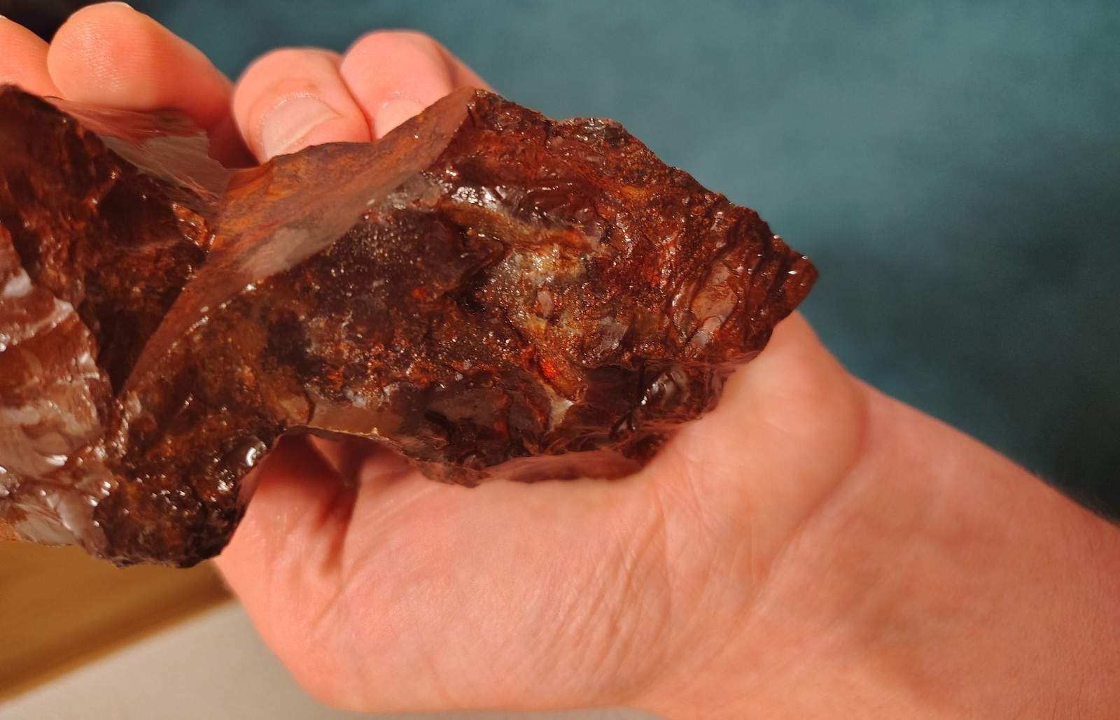 100% NATURAL Druzy Red Plume Agate/jasper/Quartz multi-color approx.6in 1lb 10oz