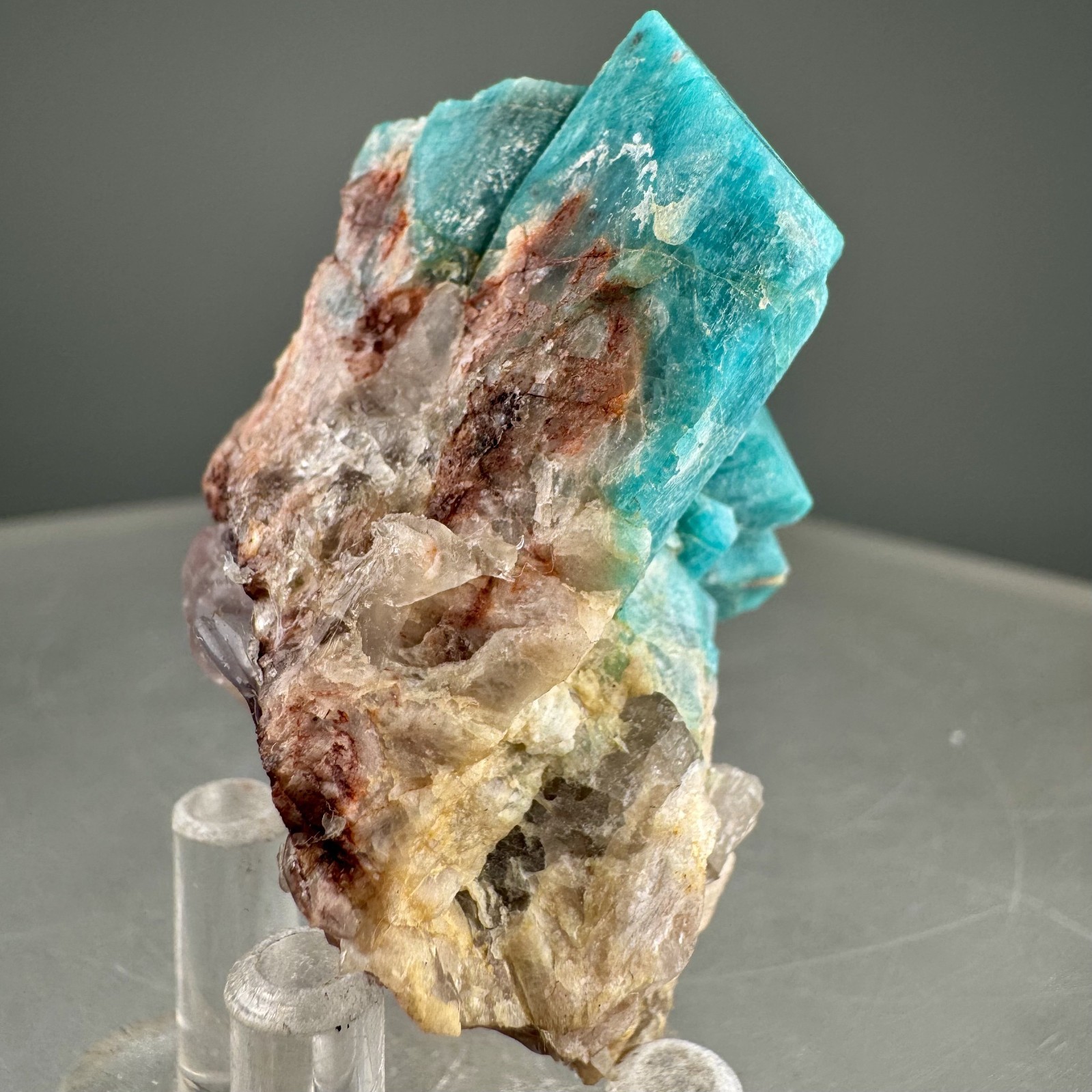 Microcline var. Amazonite: Lake George, Park County, Colorado, USA