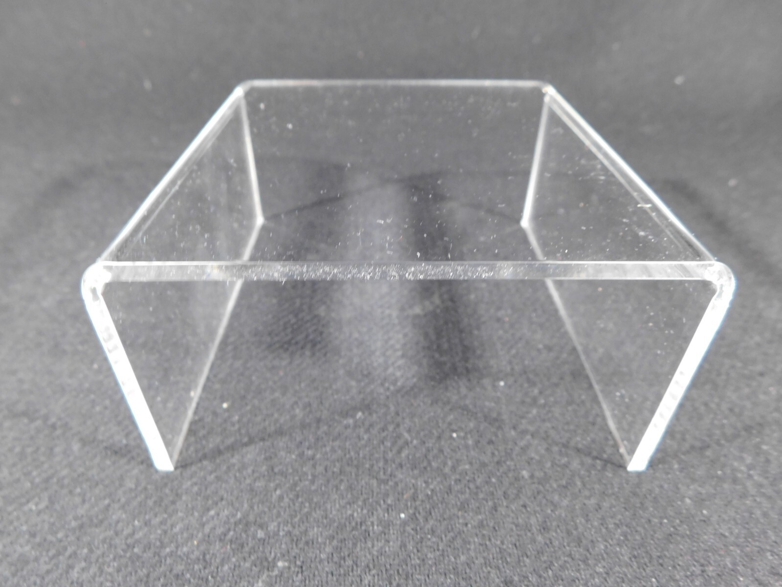 Display Stand Riser Type Clear Lucite Medium Size Short