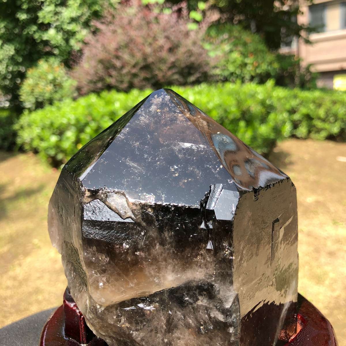 5.25LB Natural Black Crystal Specimen Quartz Crystal Specimen Healing 1816