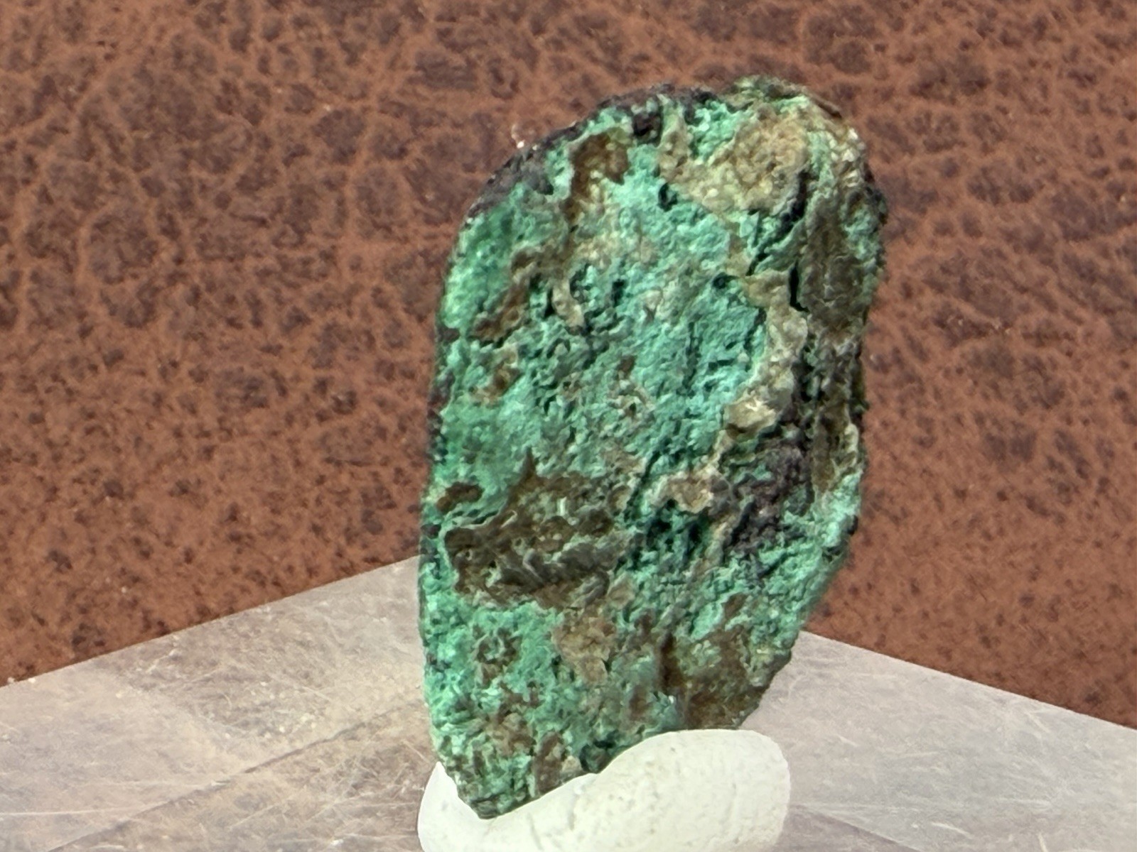 Natural Oxidized Green Glacial Float Copper with Buffed Finish, Michigan 13.0 g