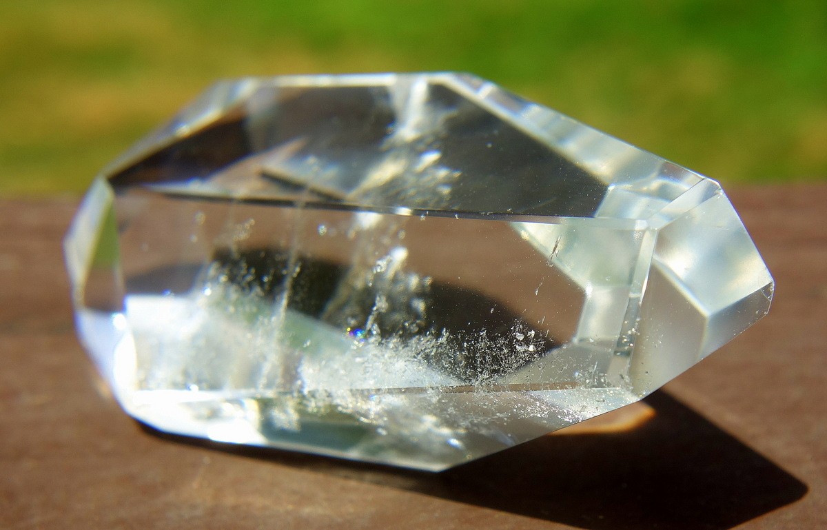 Polished Lemurian Quartz Free Form Crystal
