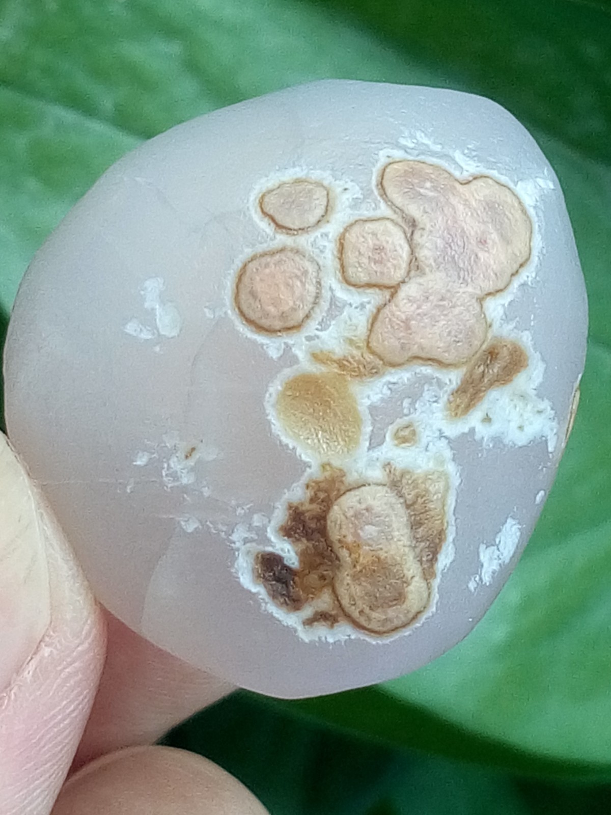 36mm Natural GoBi agate eye agate stone Polishing collection