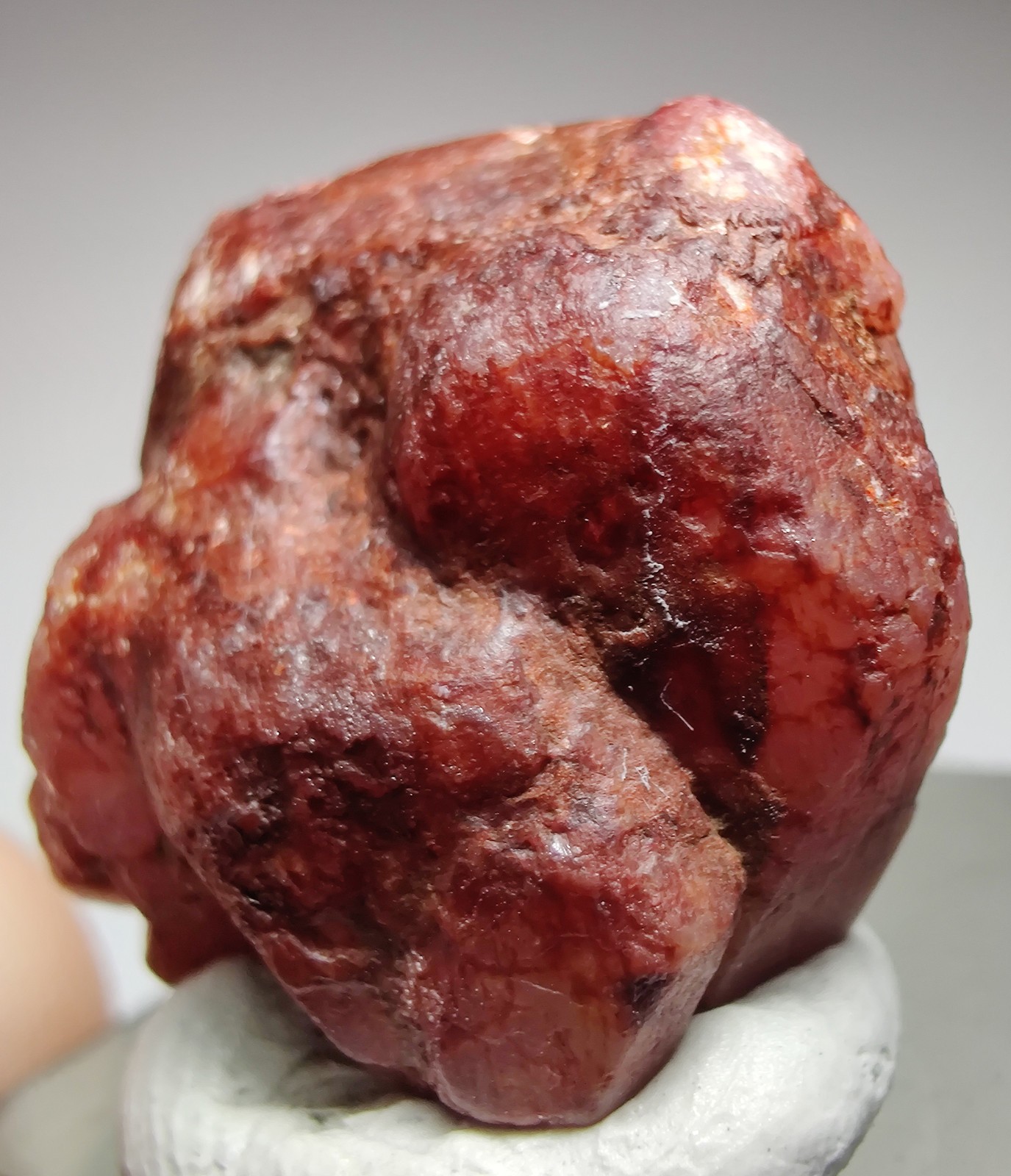 Pink Sapphire crystals, dual color fluorescence! North Carolina. 11 grams.