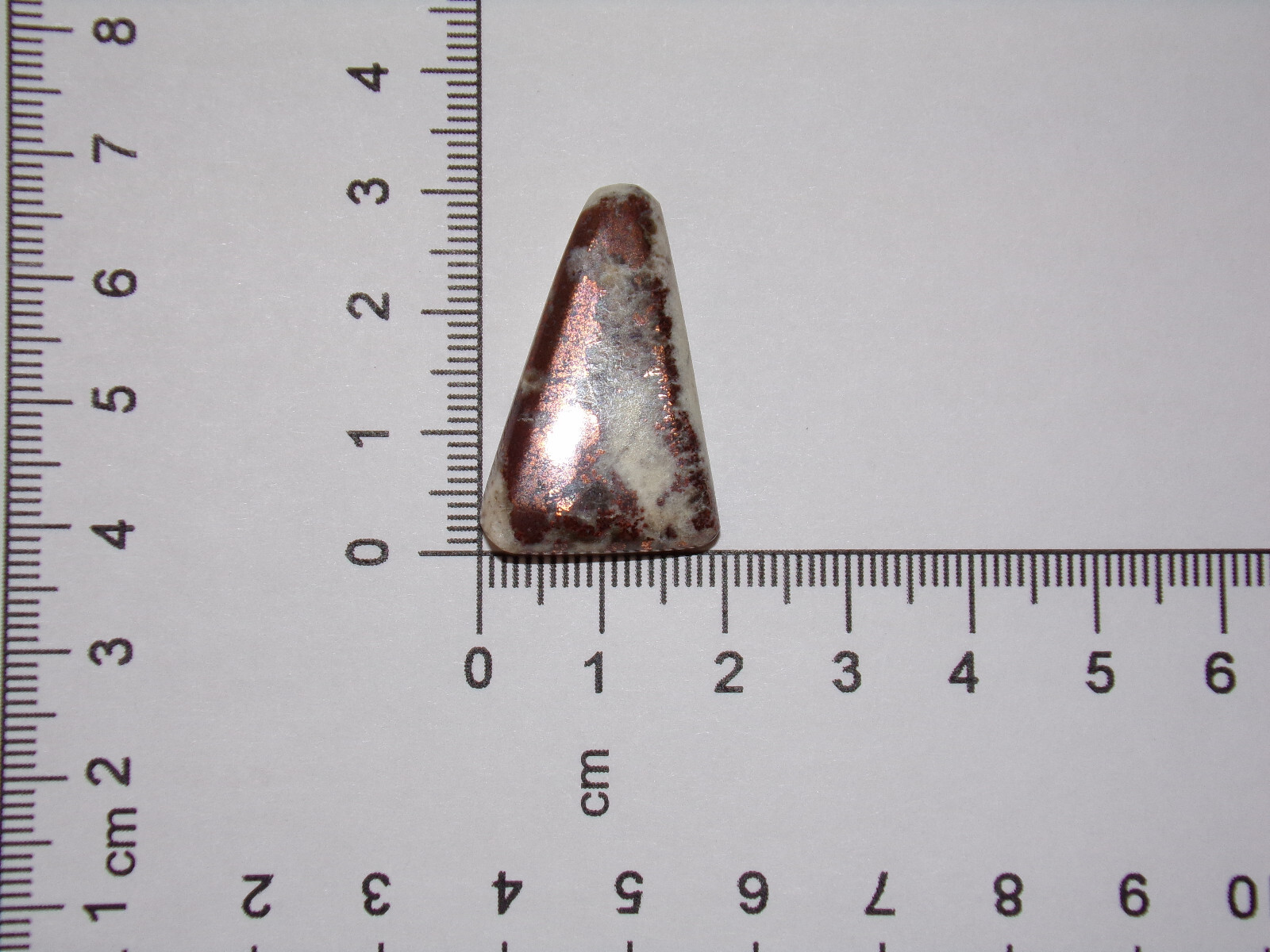 RARE LUNCHBOX BISBEE CAMPBELLITE Free Form Cabochon – 6.3 Grams – 31.5 Carats