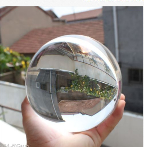 100MM TO 200mm Round Glass Crystal ball Sphere Buyers select the size