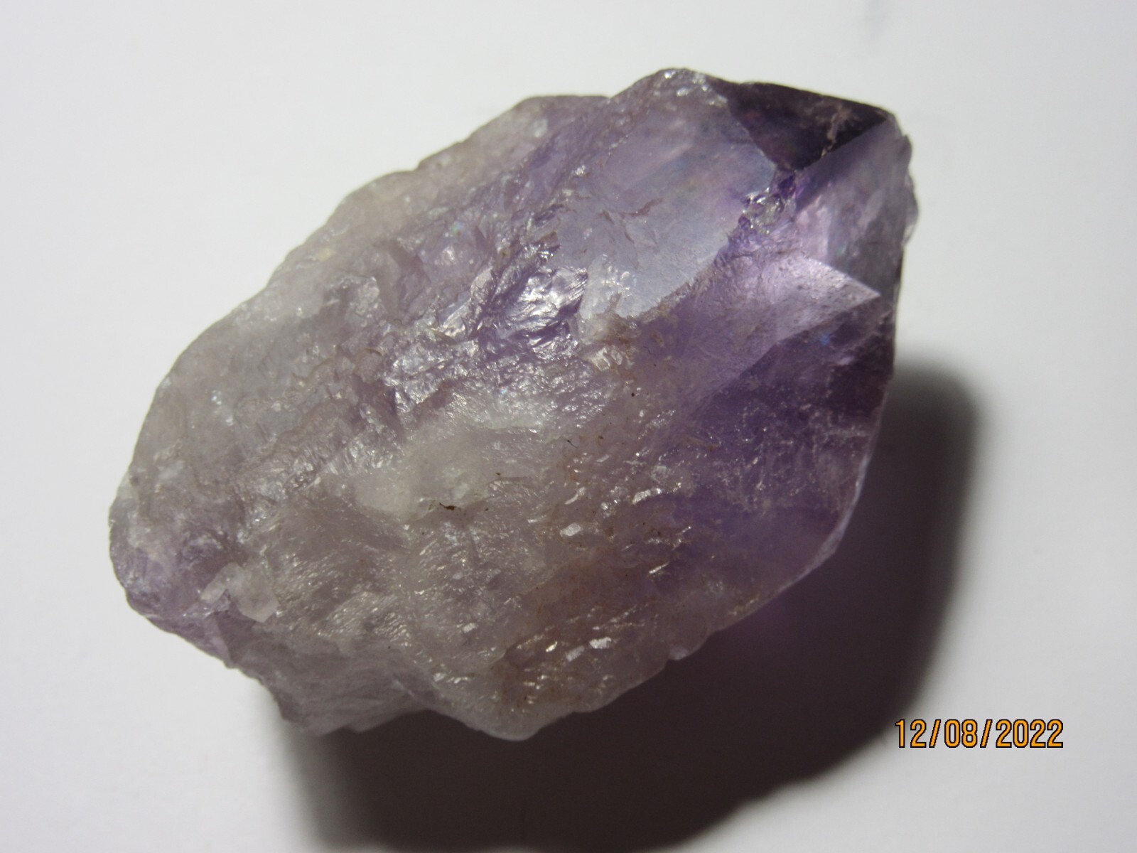 Amethyst Quartz Crystal Point 2 5/16″ Rough Collectible Reiki AQPR-1
