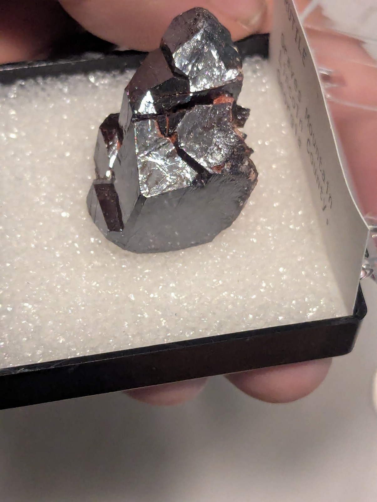 Large Natural Rutile Crystal Graves Mtn GA Georgia