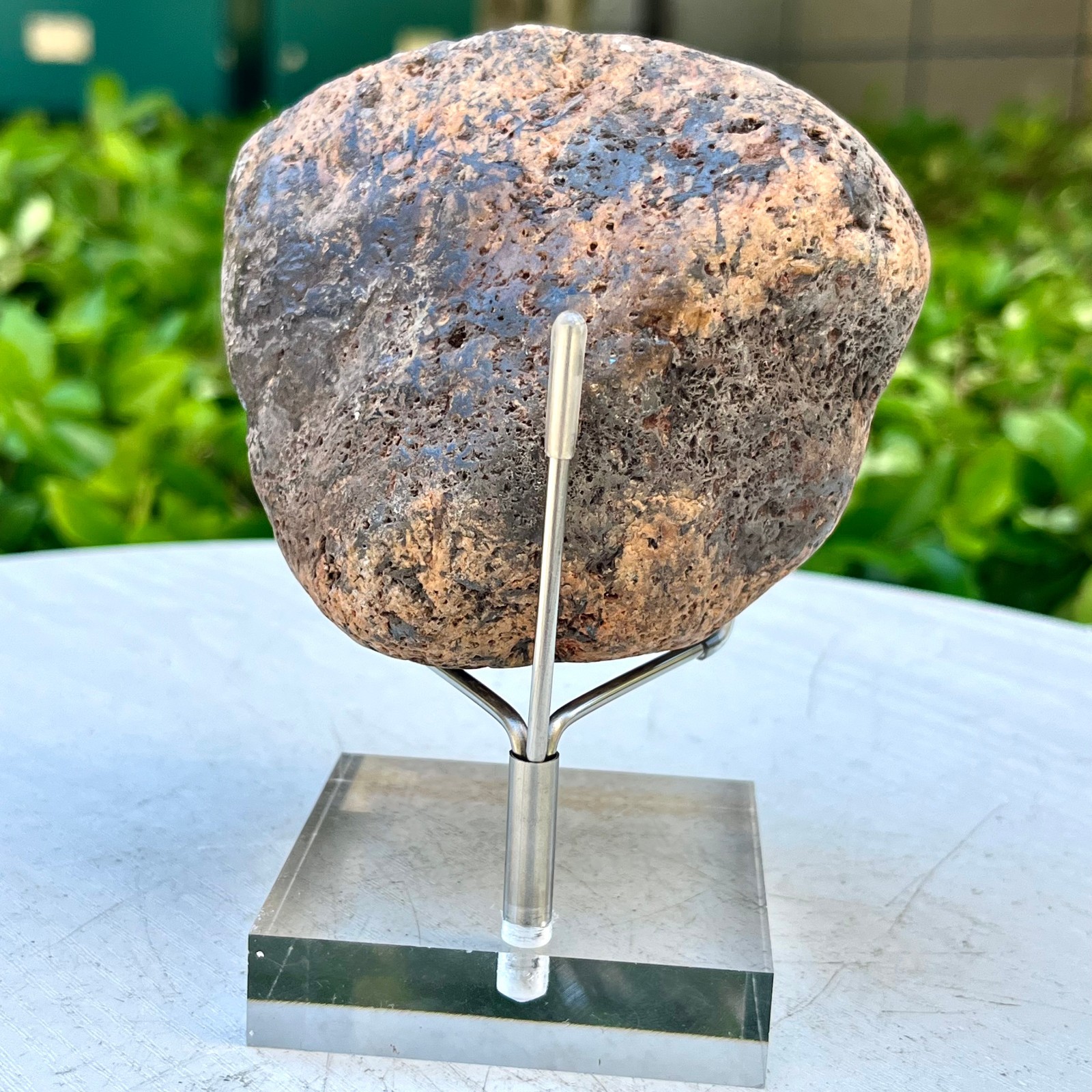 451G Blue Natural Goethite Crystal Quartz Energy Ore Healing Mineral Specimen