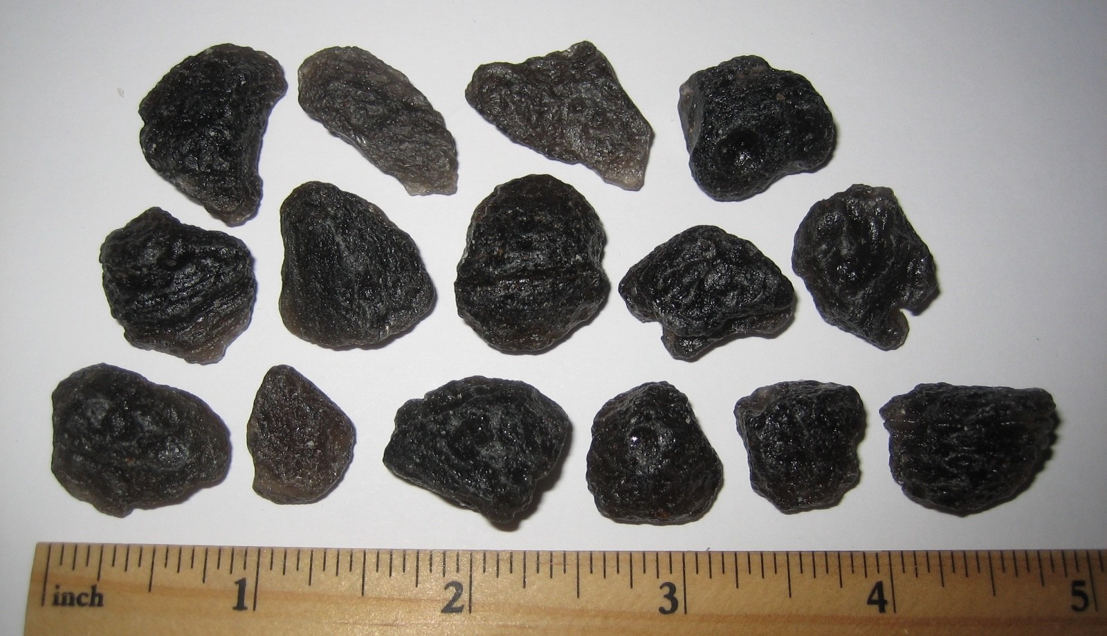 15 RARE 0.6″- 0.9″ AGNI MANI ( AGNI MANITITE ) TEKTITES INDONESIA ~ 61.1grams *5