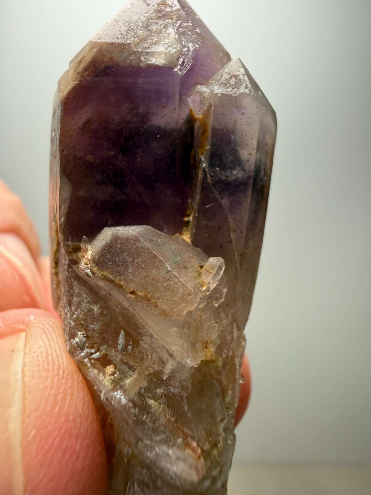 OLD STOCK! Rare Amethyst Scepter with amazing color! Orange River, South Africa!