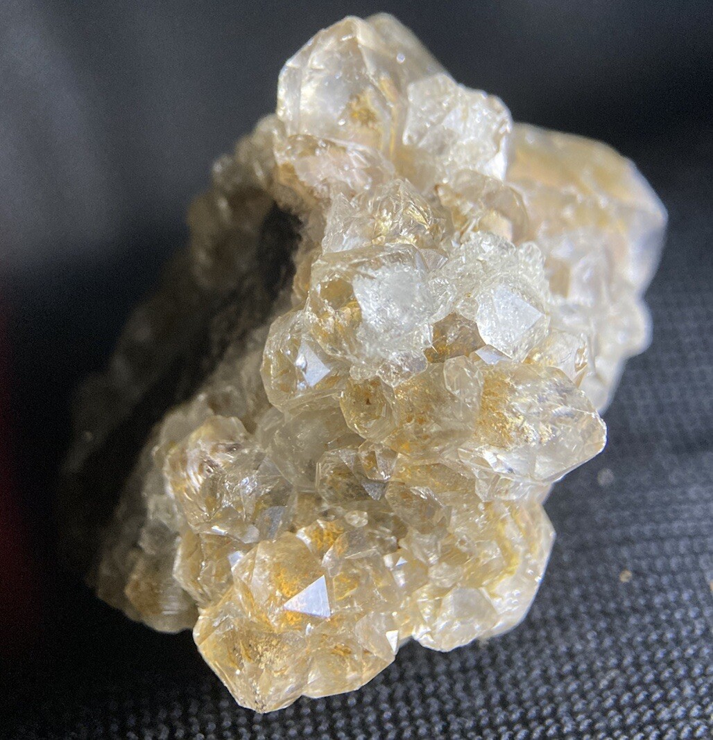 GOLDEN HEALER QUARTZ Natural Crystal Point Cluster SOLWEZI ZAMBIA