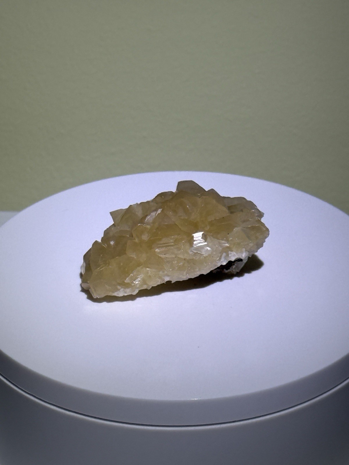 ETHEREAL Merkaba Calcite Fluorescent & Phosphorescent Mineral Specimen – Mexico