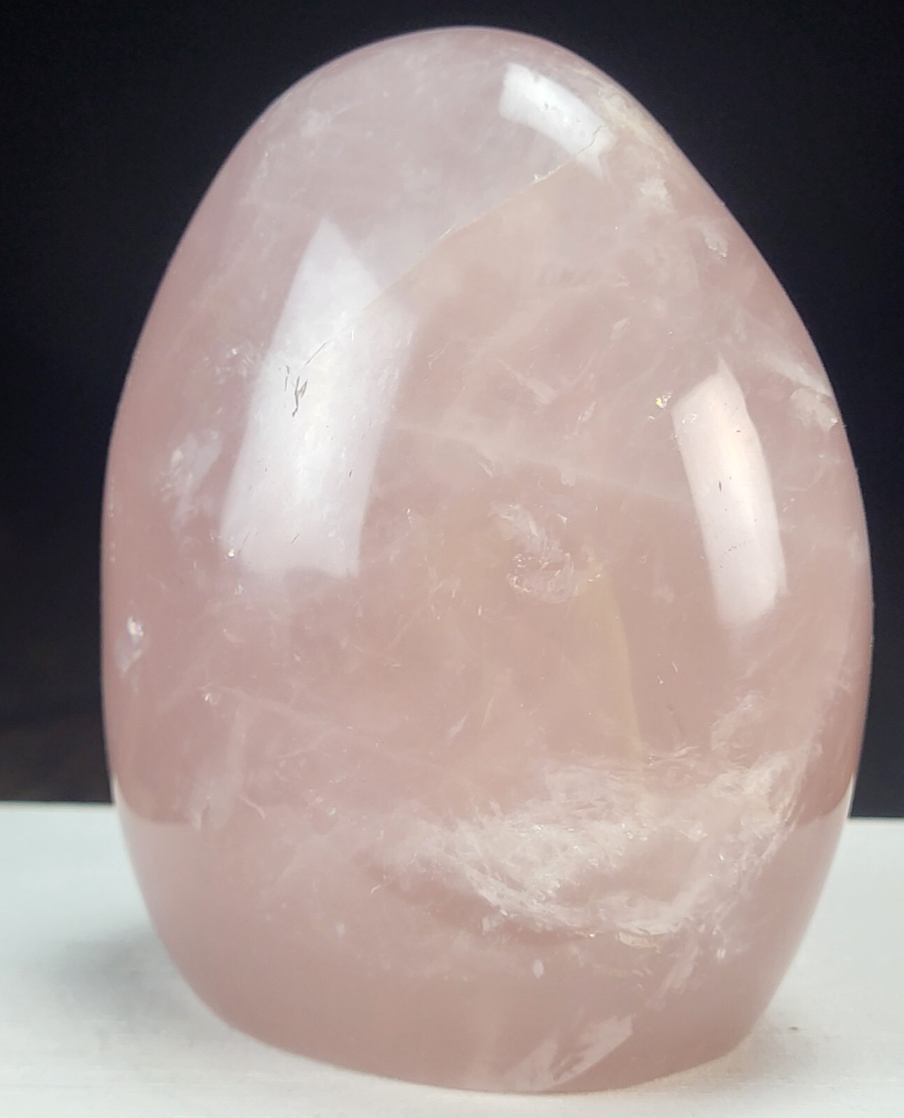 Rose Quartz Freeform Free Form Large Big Huge Tall Crystal Chakra Gemstone Nice!