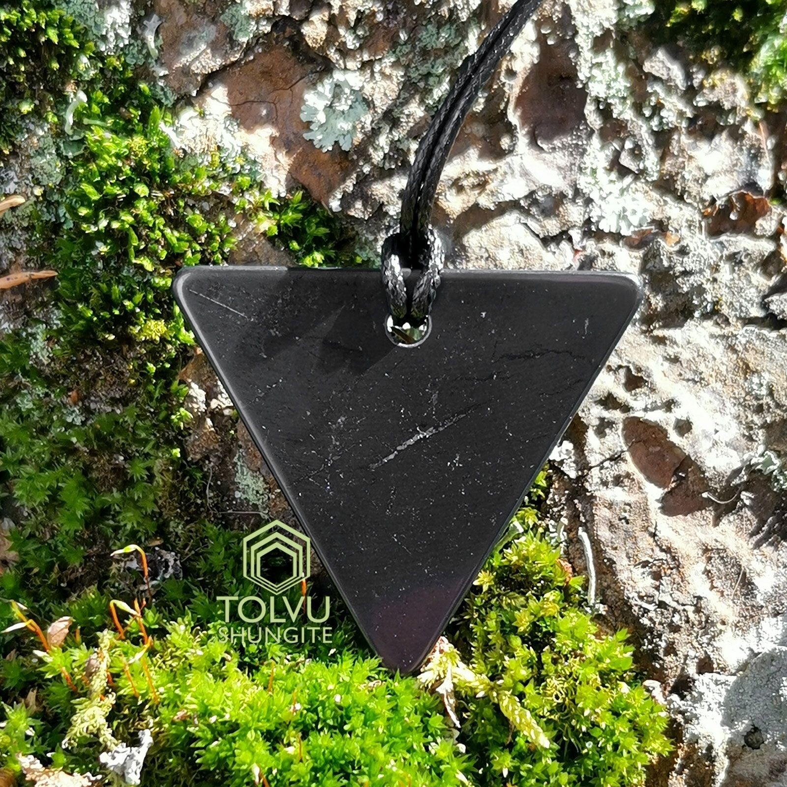 Shungite Pendants – No Fake – 12x Styles – Authentic Stone Necklace – Tolvu
