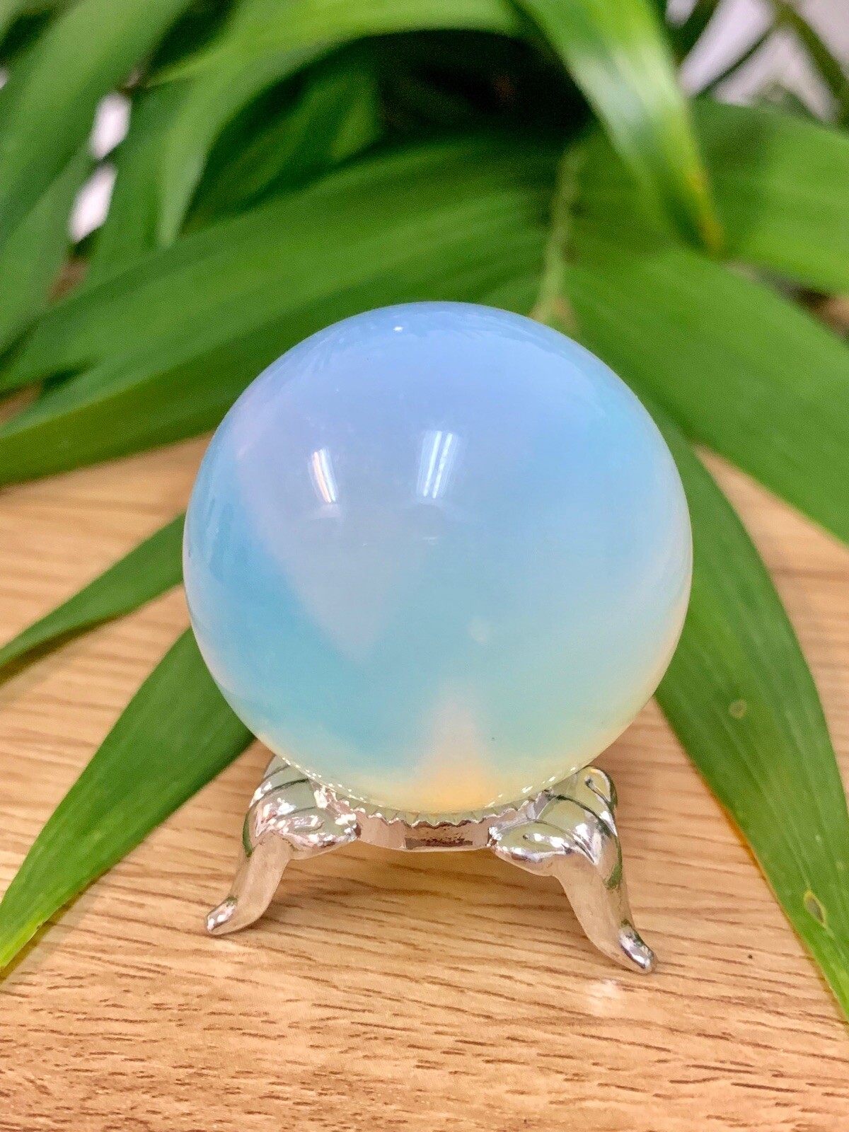 40mm Opalite Sphere Opalite Crystal Ball Gemstone Specimen Reiki Chakra Wicca