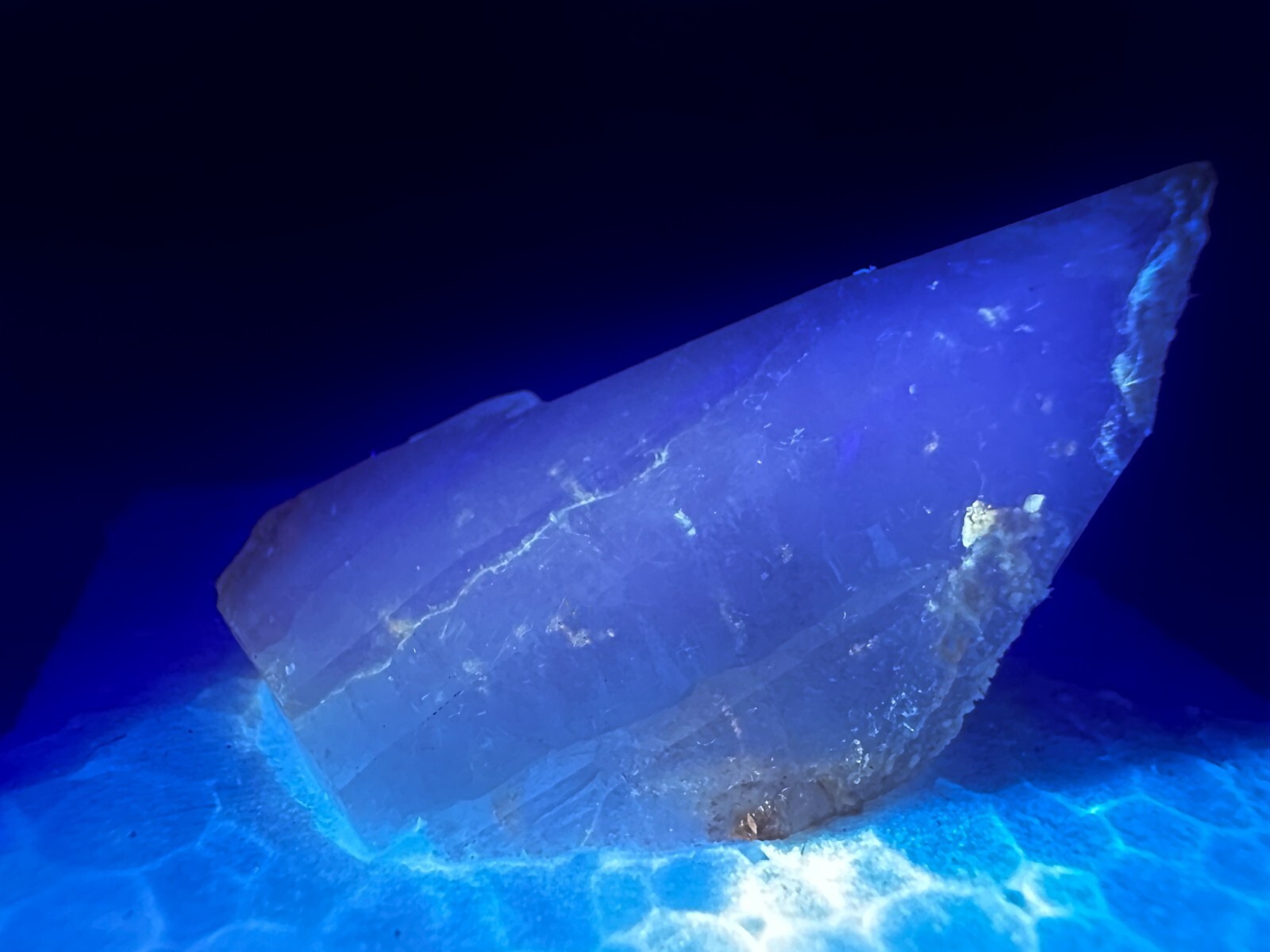 ➤ 1-1/2″ WHITE DOGTOOTH CALCITE Pleasant Ridge Rensselaer Indiana VIDEO➤435