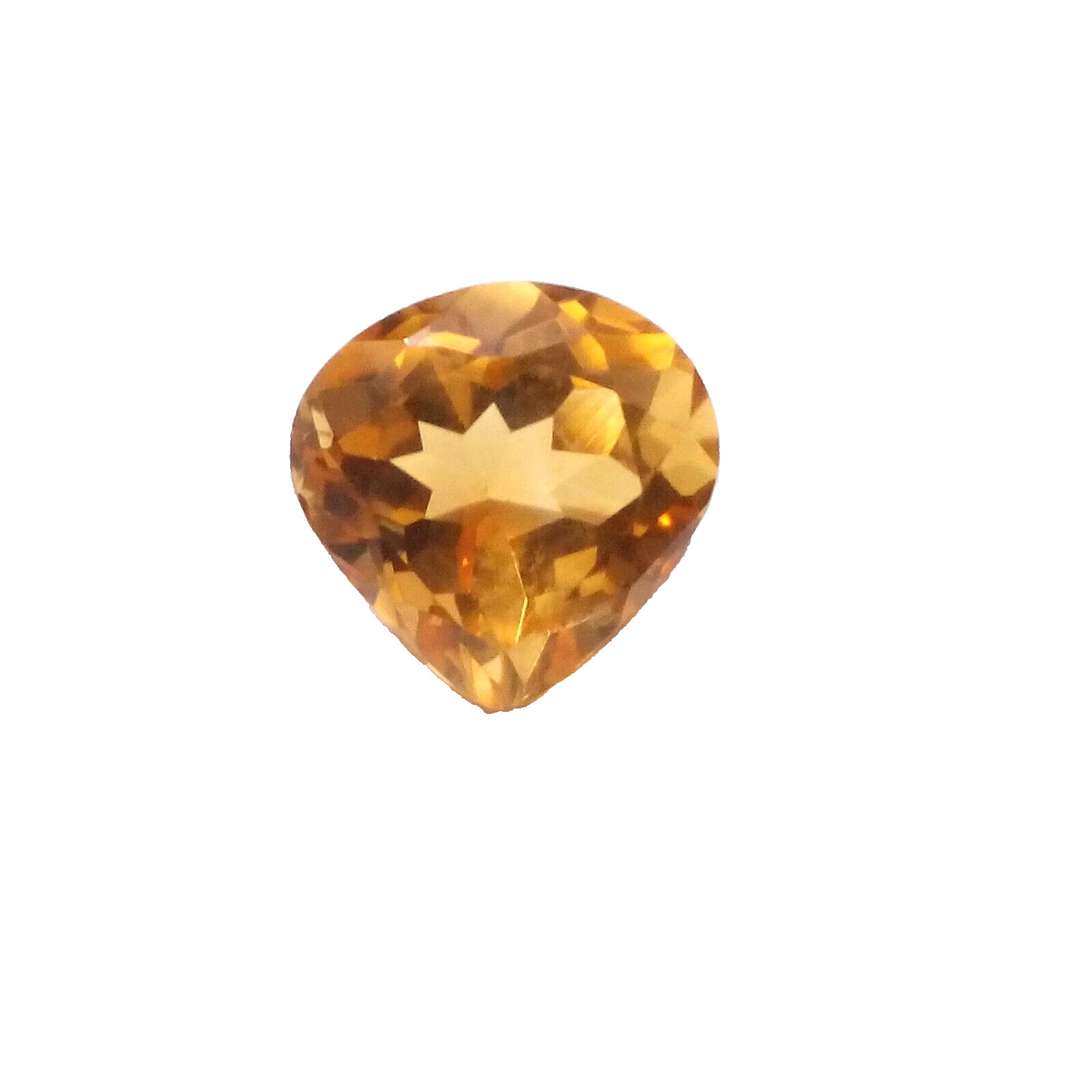 Attractive Rare Golden Citrine Topaz Pear Shape 2.60 Crt Faceted Loose Gemstone