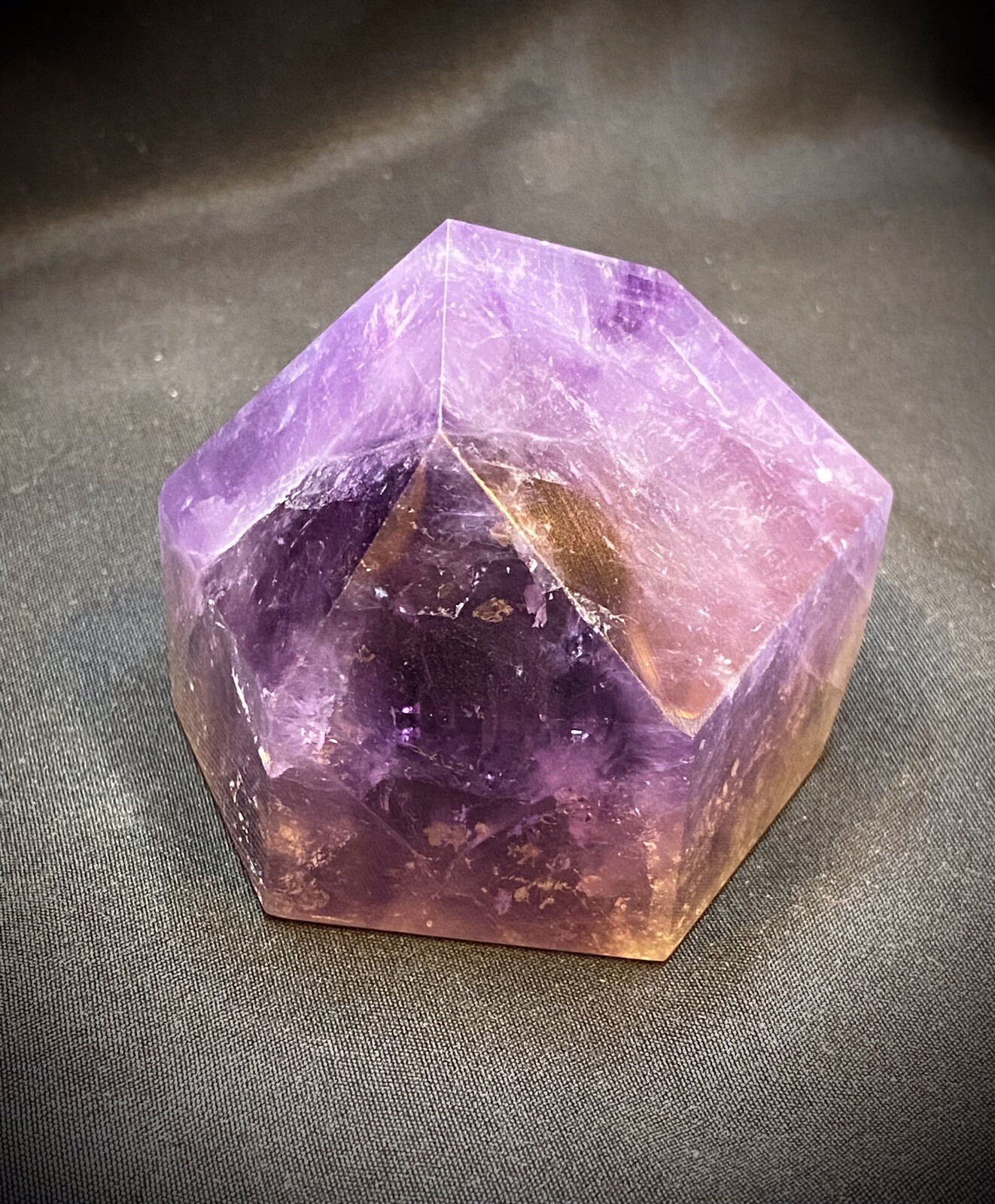 Amethyst Geometric Freeform 277 Grams