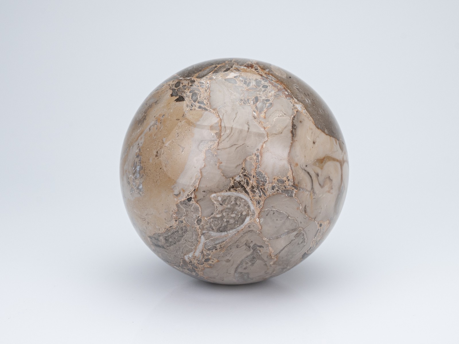 Polished Pakistan Jasper Agate Marble 3″ Sphere Decorative Stone Ball