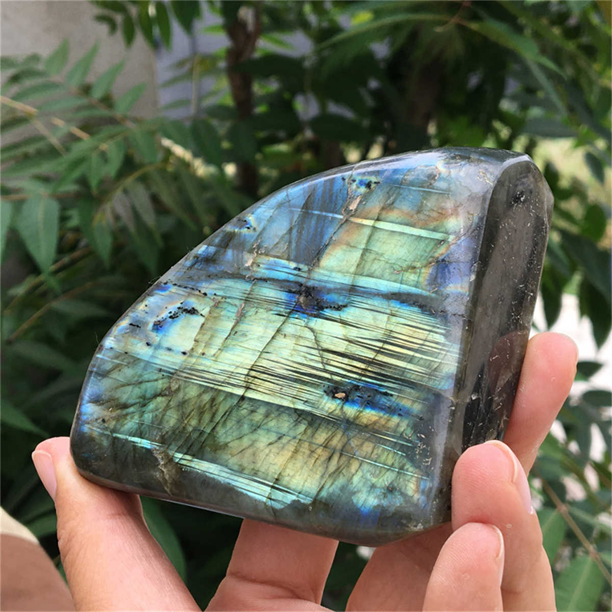 370g Natural Labradorite Mineral Quartz Crystal Mineral Reiki healing