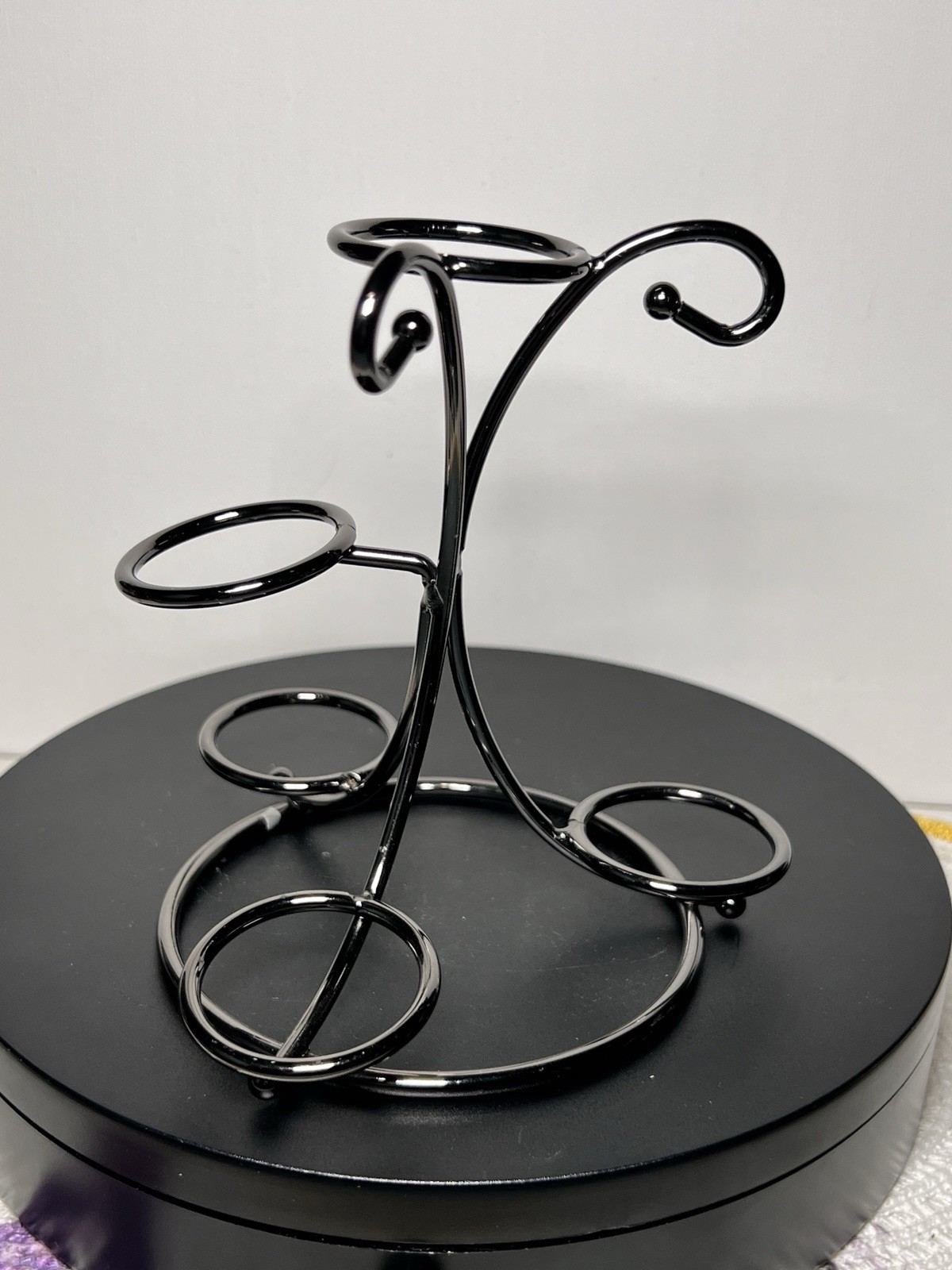 Sphere Holder – Black Holds 5 Spheres Sizes 71mm – 52mm