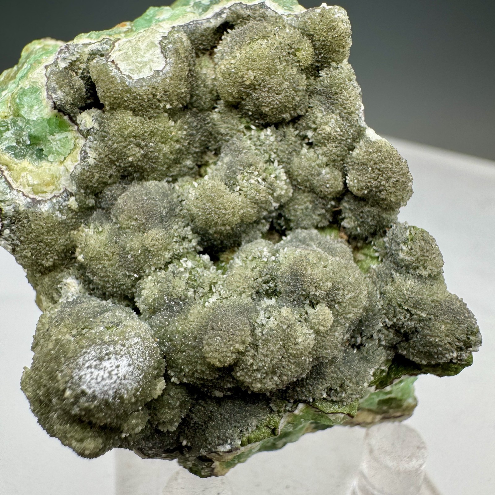 Beautiful Solid Green Smithsonite: Tsumeb Mine, Tsumeb, Namibia- Unusual!!