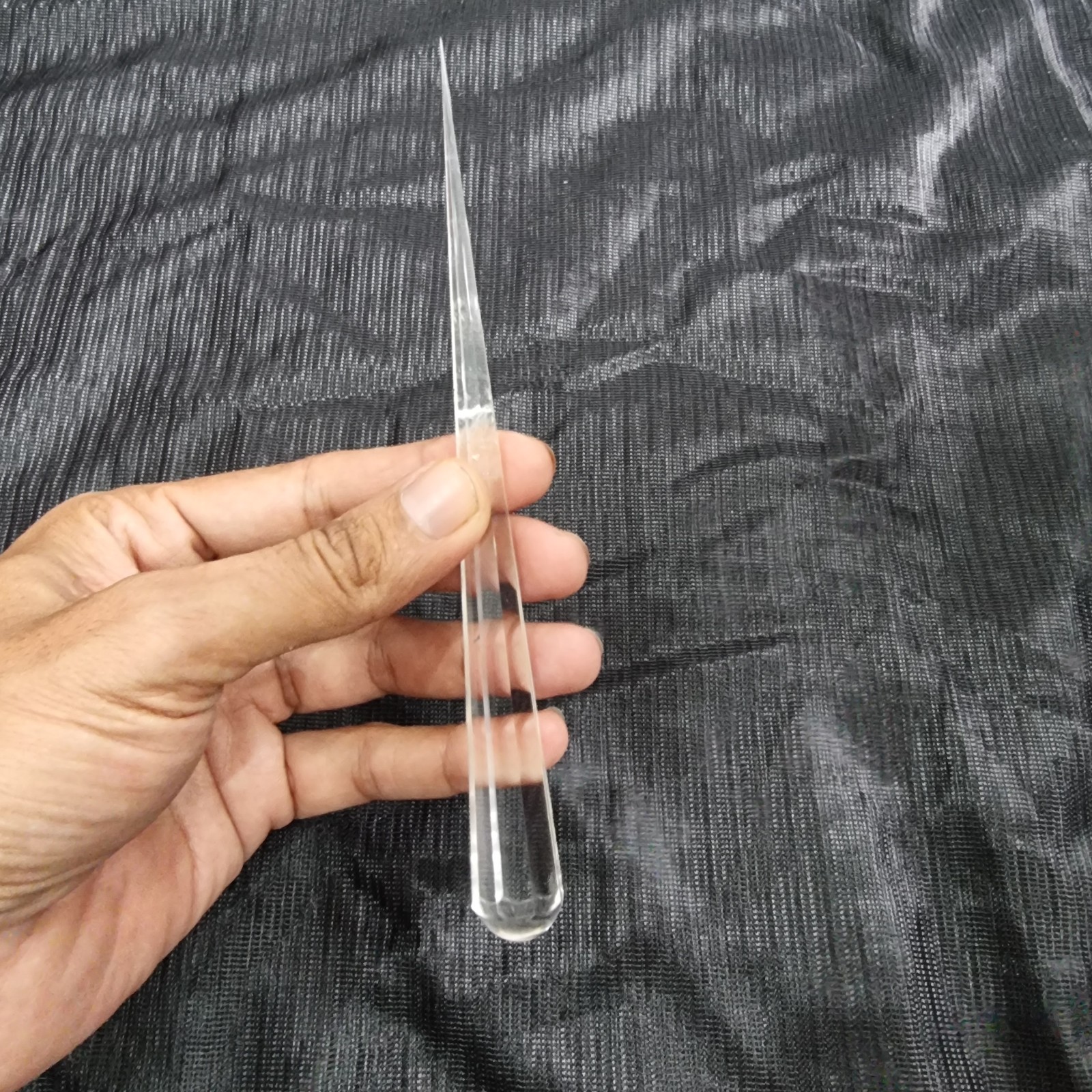 Pranic Crystal Quartz Disintegrator 8 Faceted Healing Reiki Energy