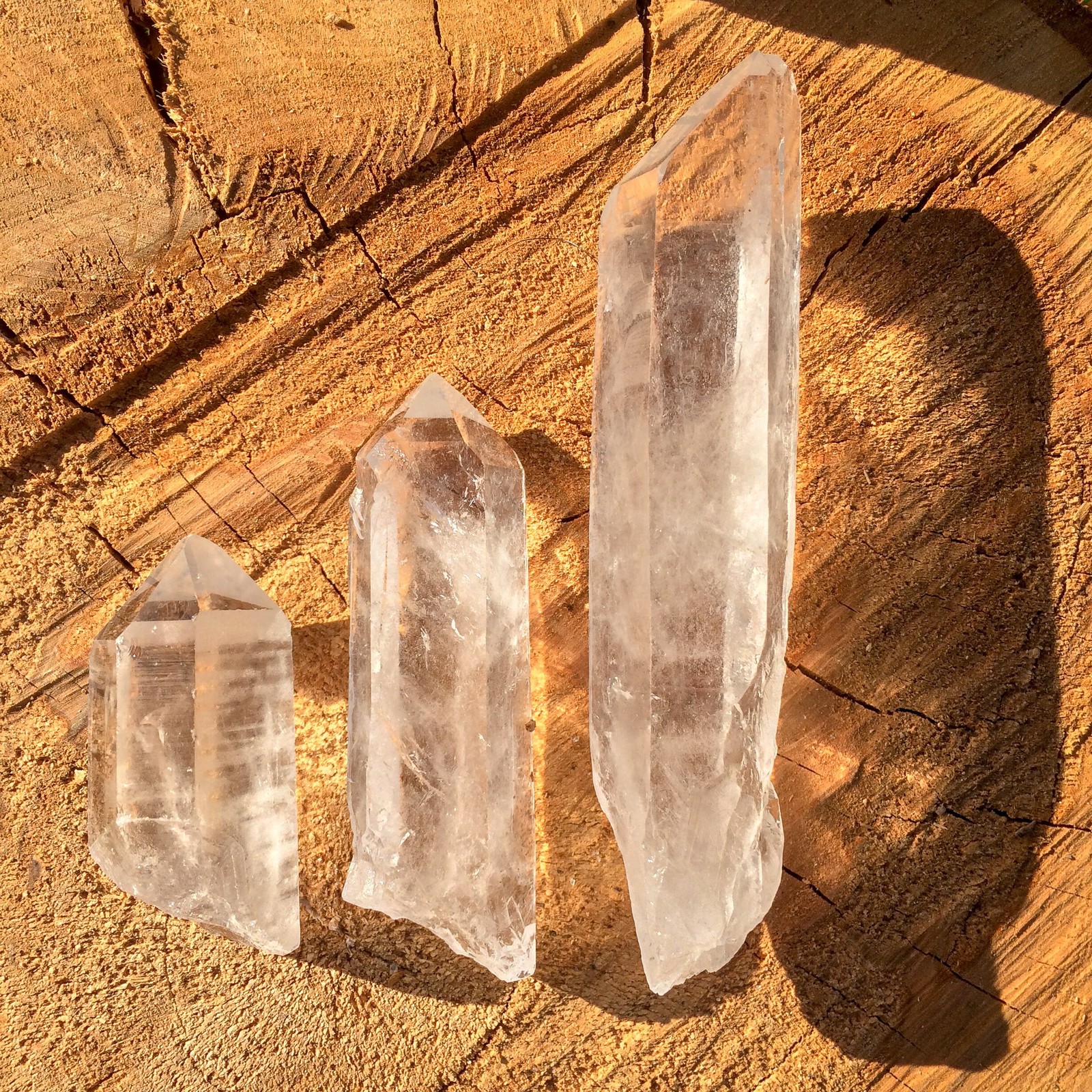 Raw Clear Quartz Point / Protection / Cleansing / Chakra Balance / Energy
