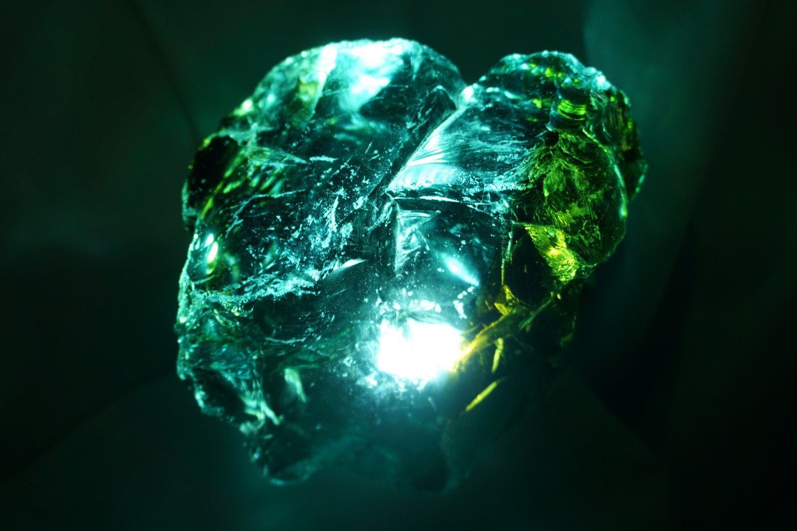 Andara Crystal — MULTICOLOR MAGIC, RARE – 1222g (Monoatomic REIKI) #hug21