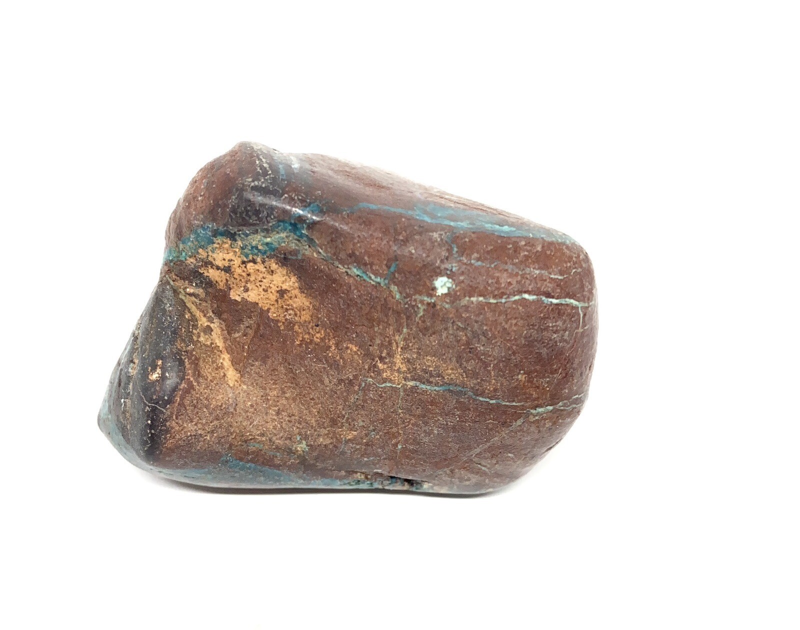 Chrysocolla/Malachite In Cuprite Stone From Arizona 55g Over 1 1/2in