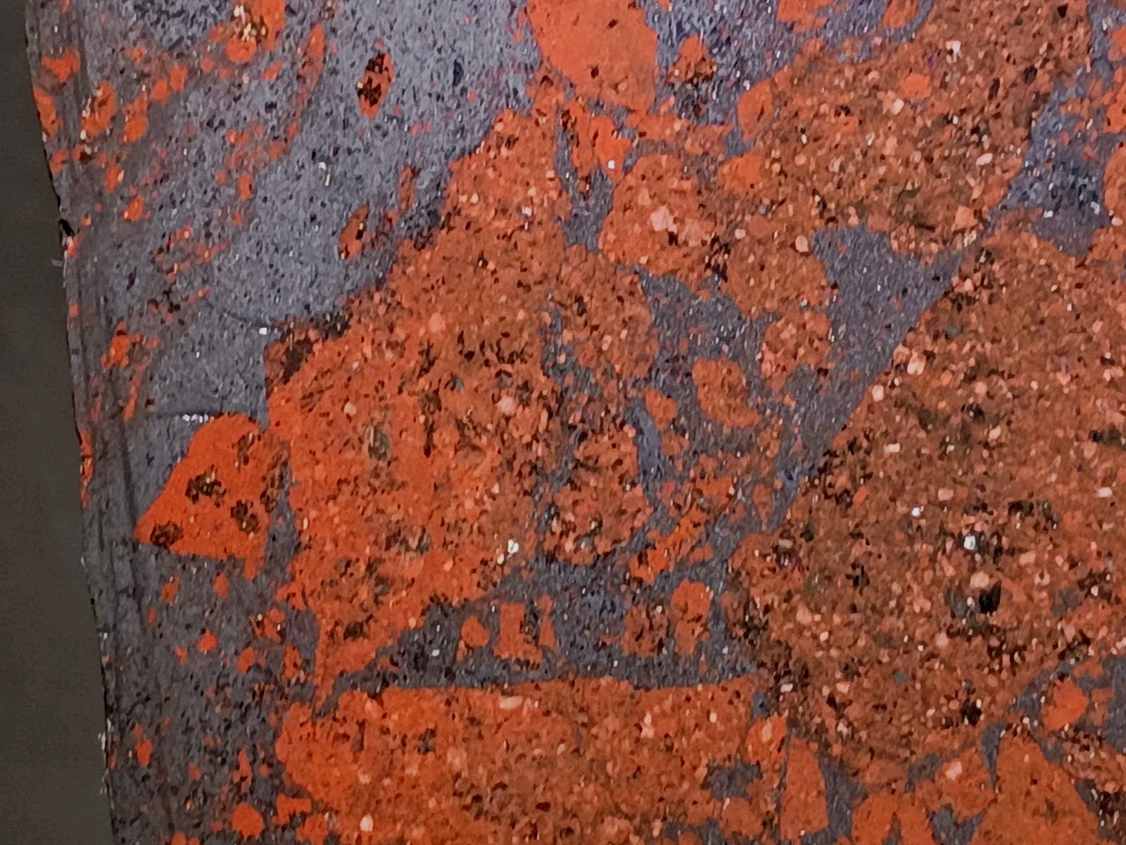 ​873g Pilot Knob Red Jasper Magnetite Breccia Iron Co MO Polished