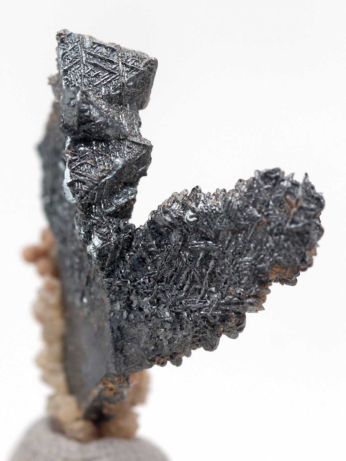 HEMATITE PSEUDOMORPH MAGNETITE Tabular Mineral Specimen Crystal Cluster MOROCCO