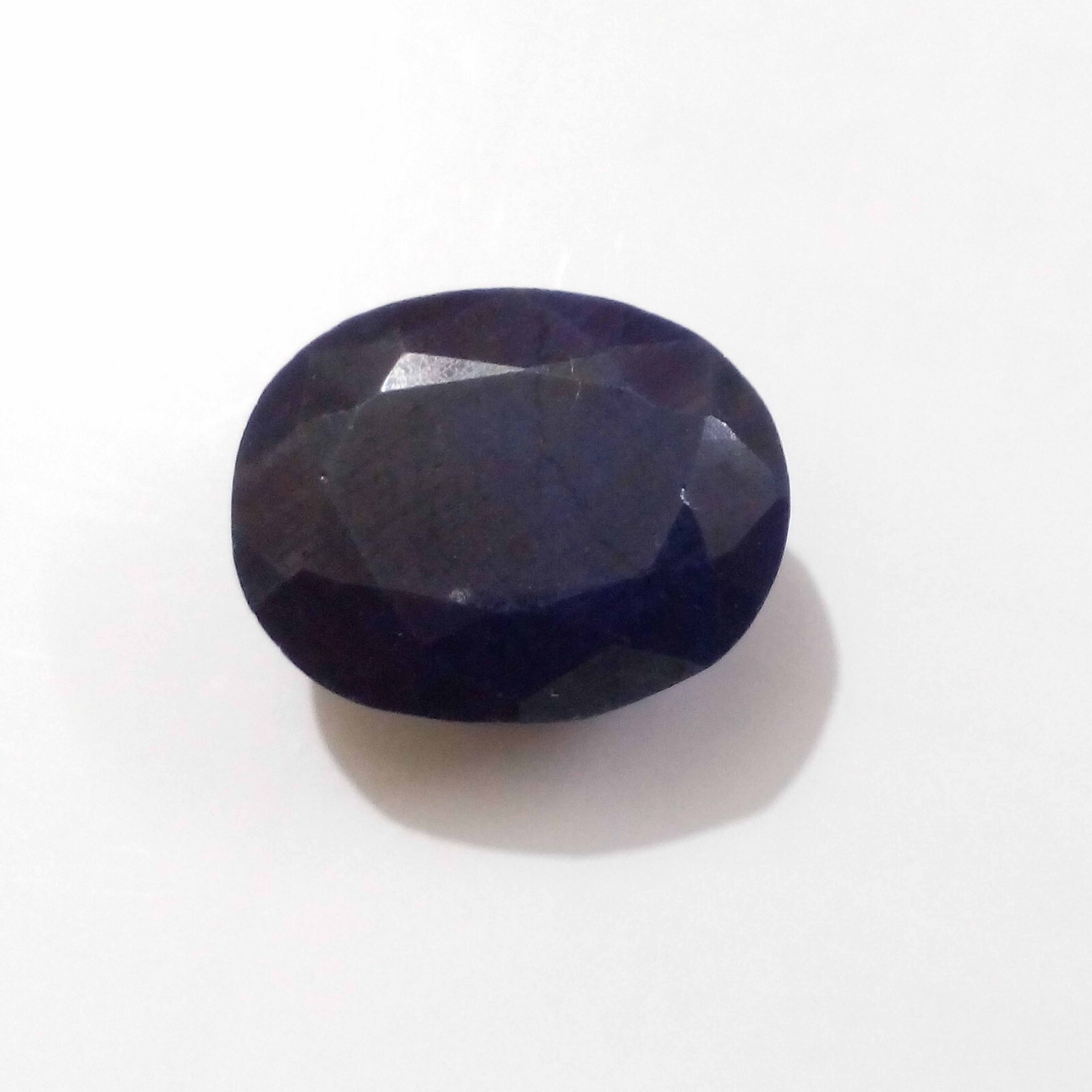 Natural AAA+Madagascar Blue Sapphire Faceted Oval Shape 15.35 Crt Loose Gemstone