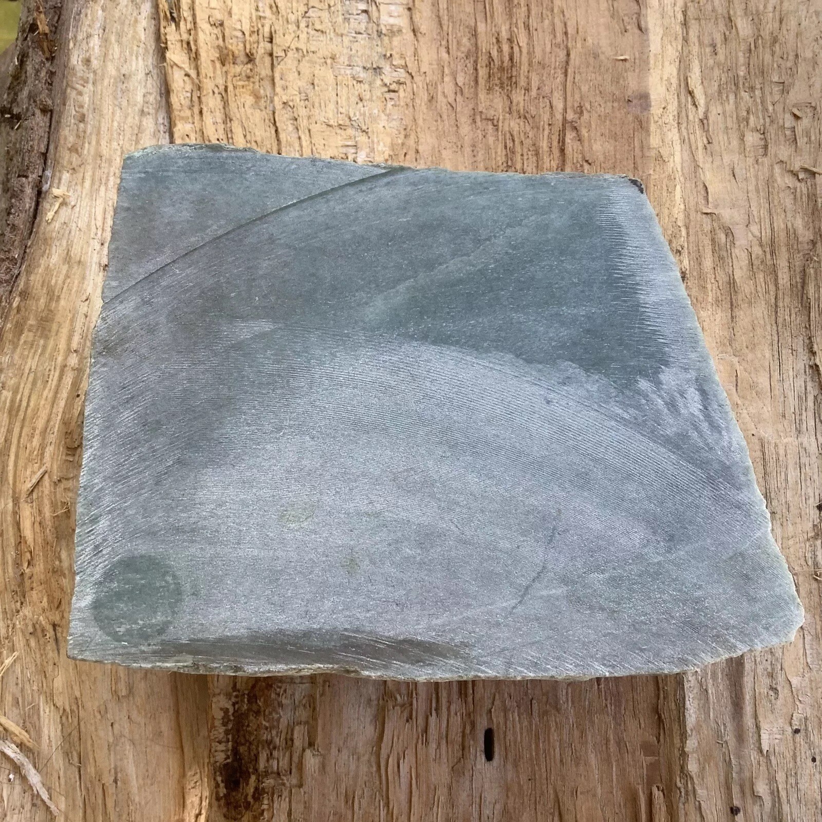 Siberian Jade Block Jelly Green Jadeite Jade Stone Lapidary Siberia 3822g