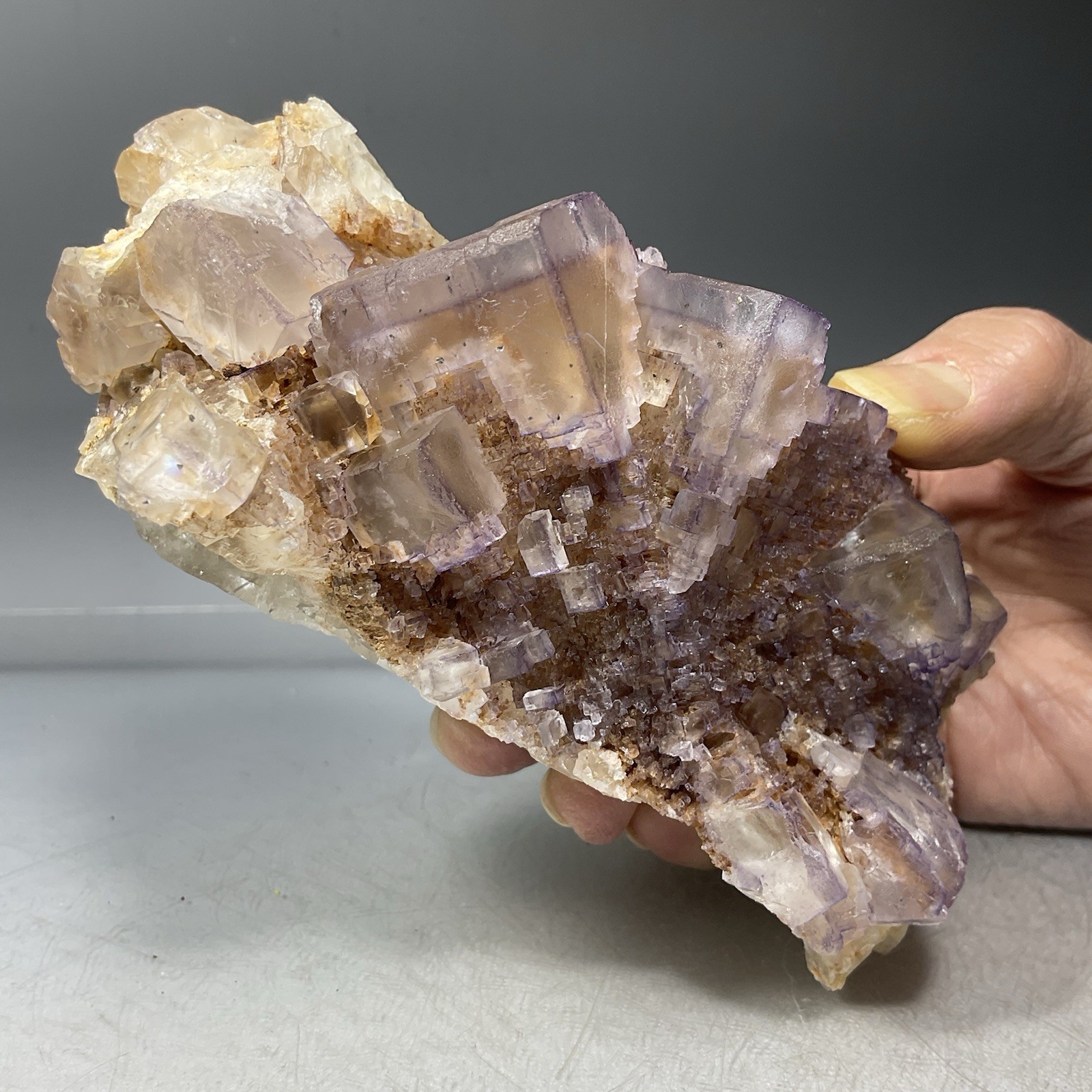 SS Rocks- Fluorite (Griffith’s Mine, Hasties Quarry, Hardin Co, Illinois) 1.58lb