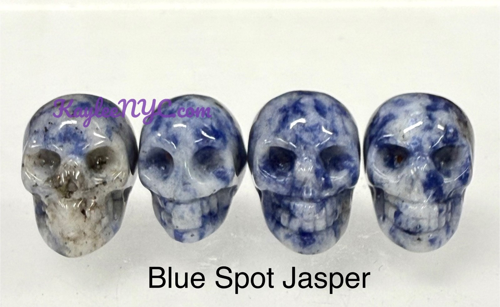 Wholesale lot 12 Pcs 22mm Natural Crystal Mini Skulls Healing Energy