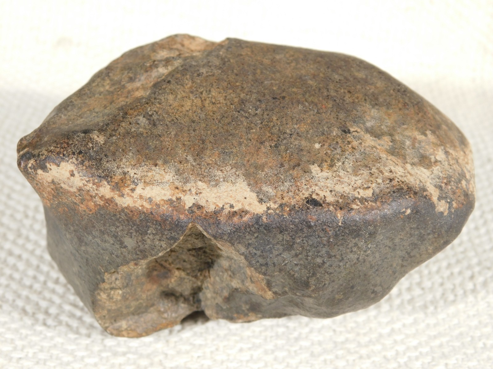 Big! N.W.A 869 Stony METEORITE with Dark Fusion Crust and DEEP REGMAGLYPTS 880gr