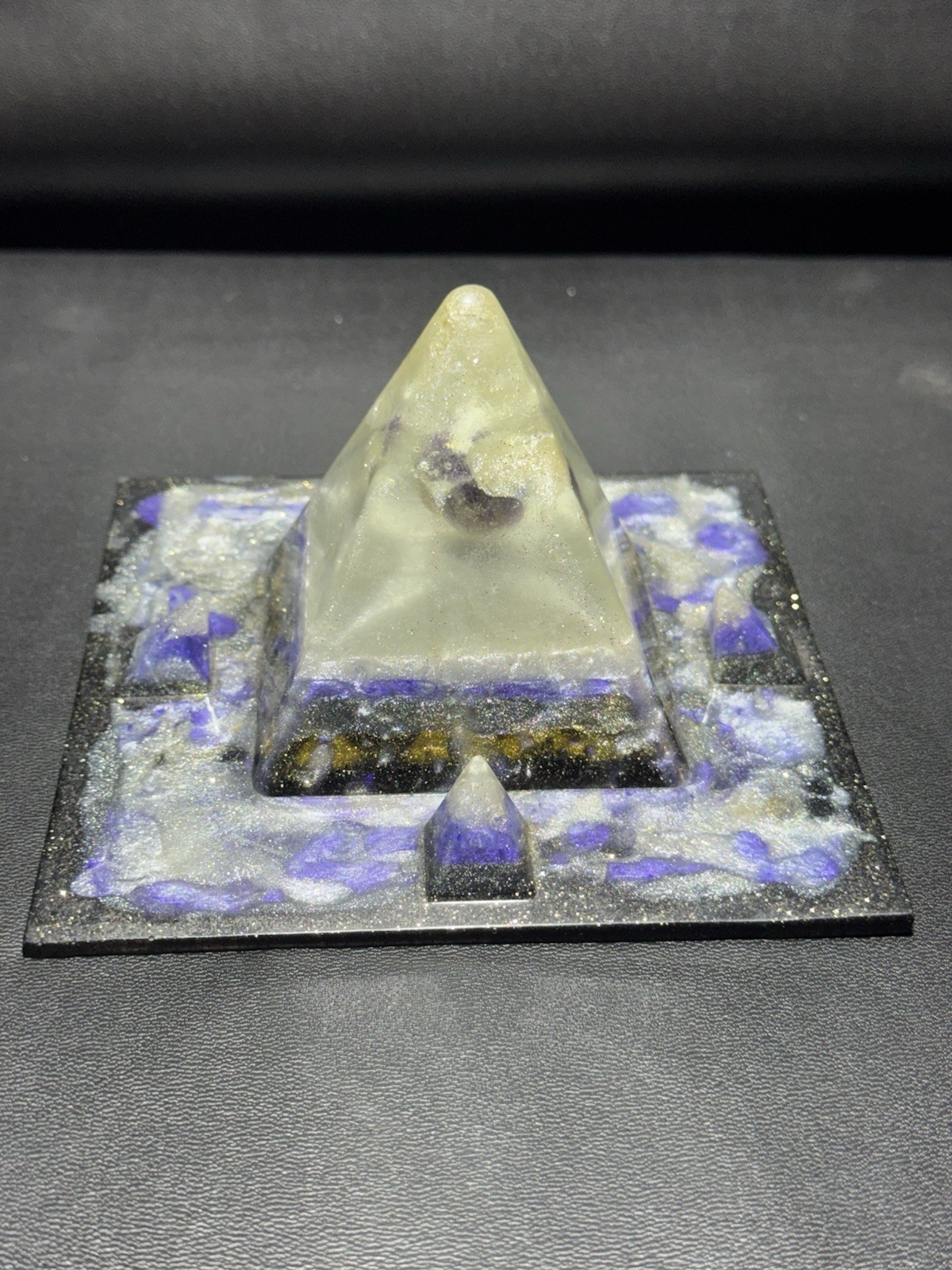 Originate pyramid, spiritual tool, positive energy, and beautiful item!