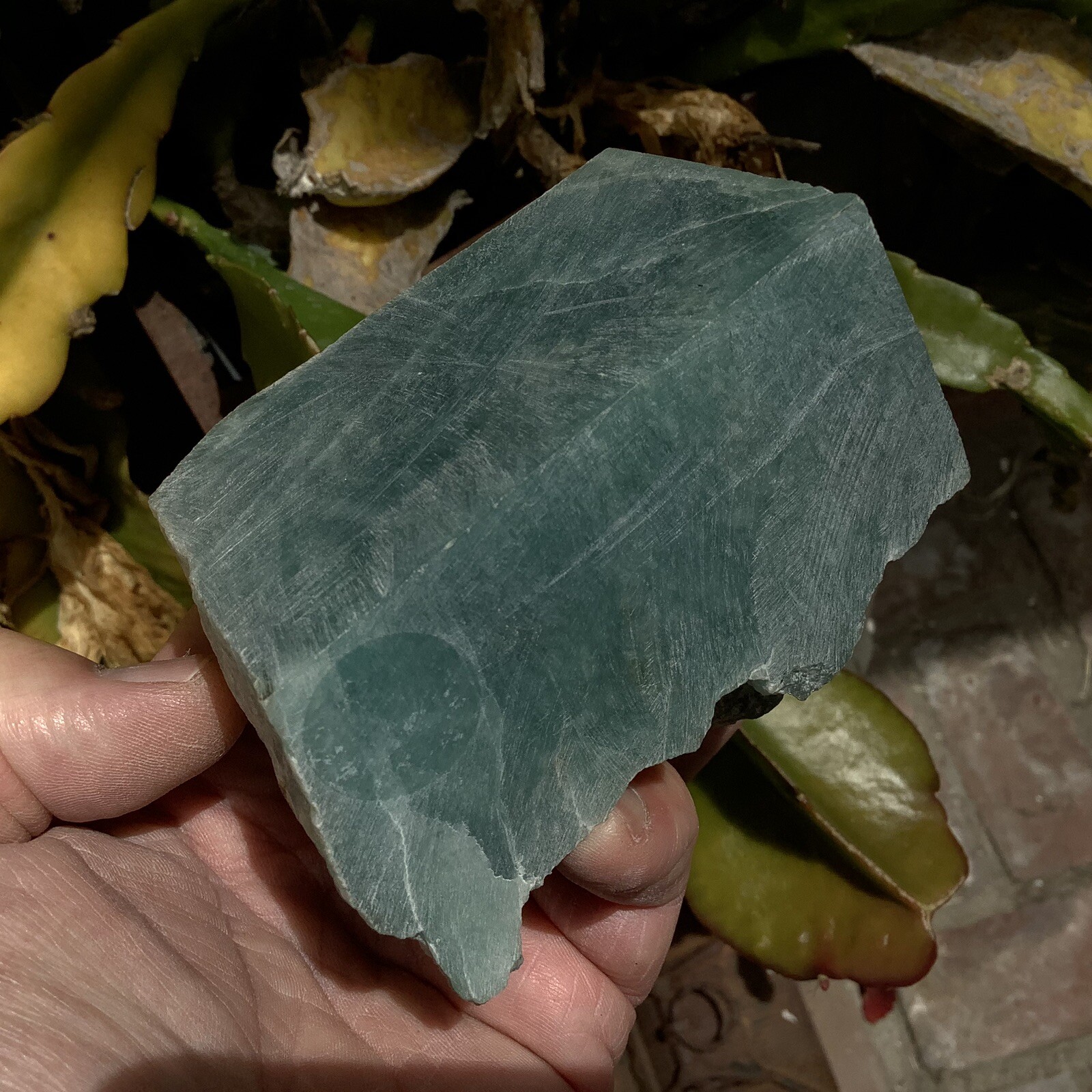 Blue Siberian Jadeite Rough Lapidary Jadeite Jade Stone Siberia Russia 915g