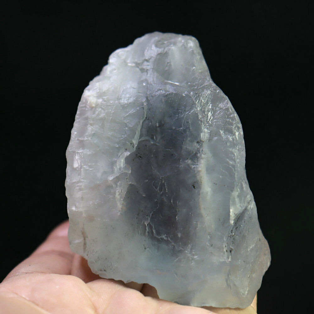 341g Natural Not Polished Original Purple Fluorite Crystal Mineral Specimen